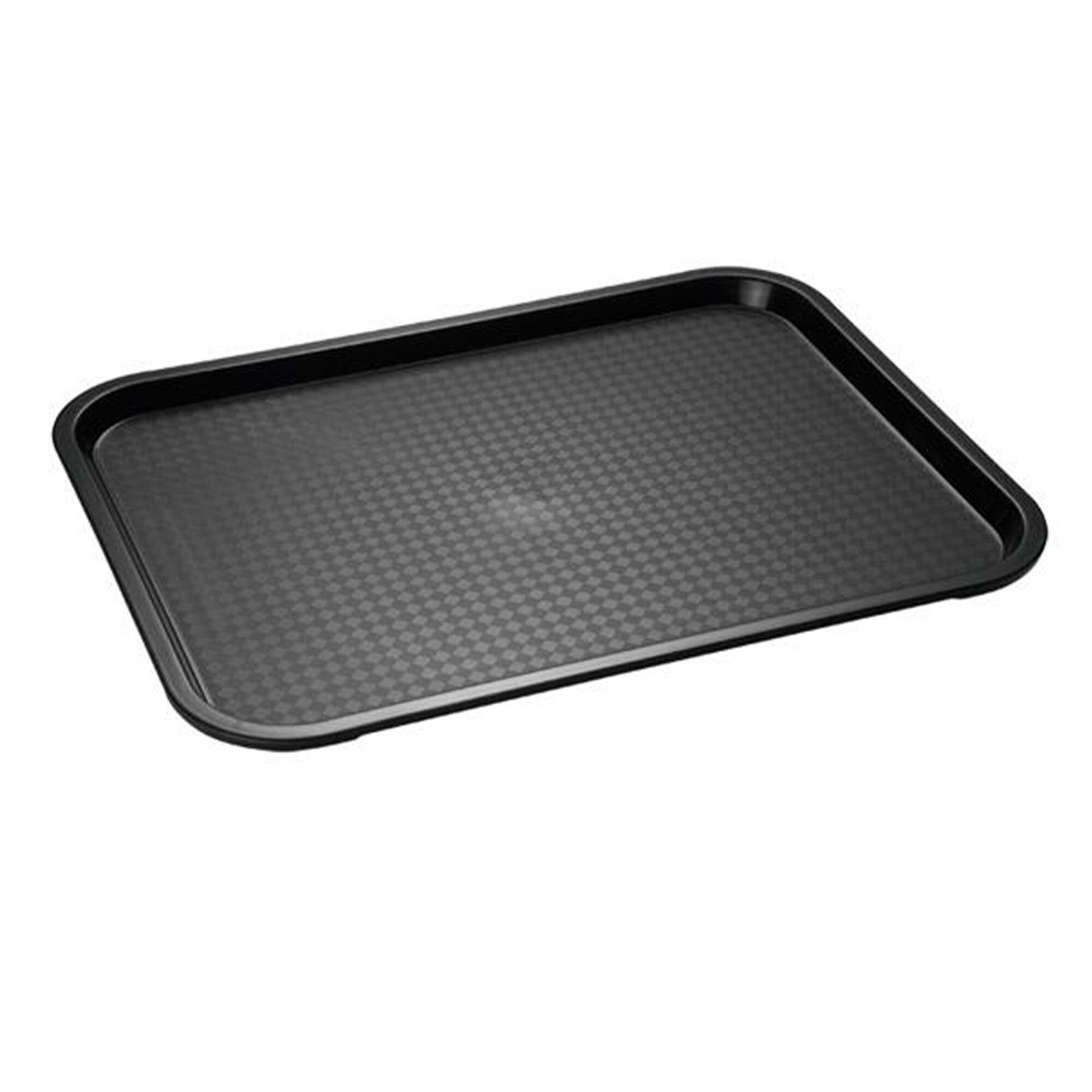 (6 pièces) Plateau FAST FOOD – polypropylène – 450×355 mm – Noir