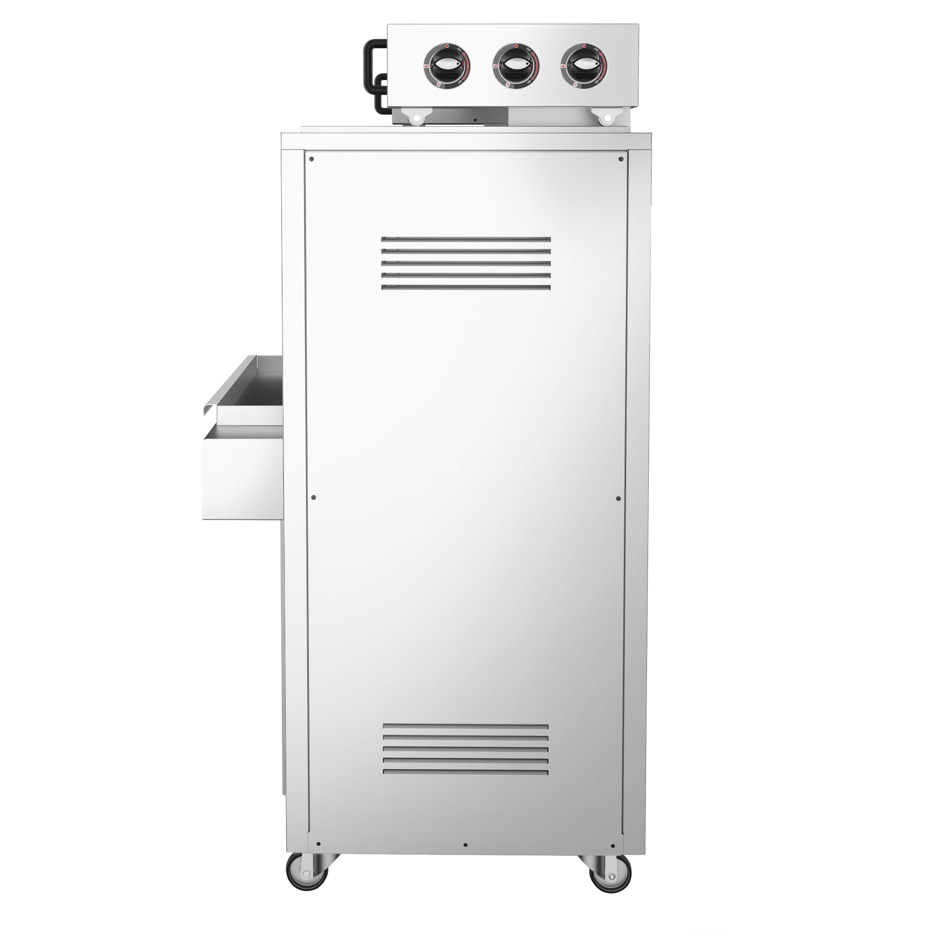 Grill kebab - sur roulettes - broche horizontale (Cağ) - sur socle - 9.8kW - pour 85kg de viande