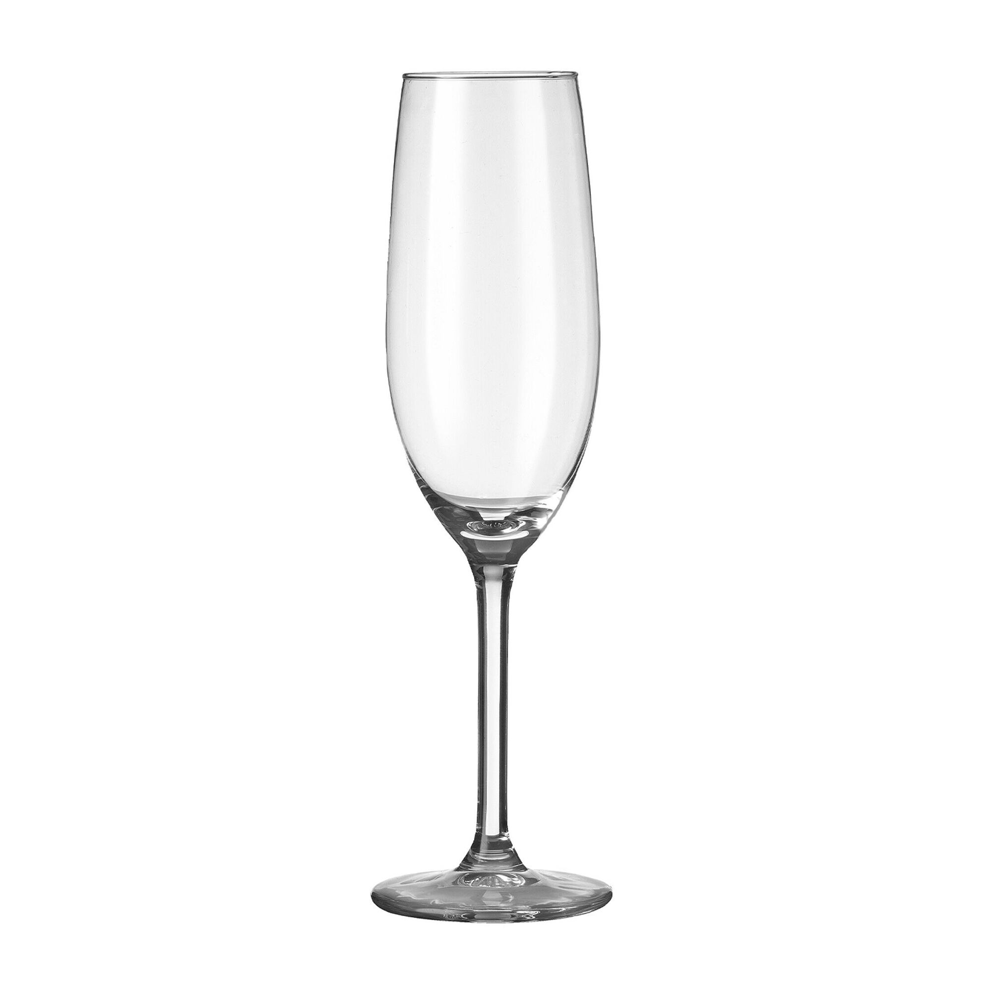 (12 pcs) Flûte à champagne - ESPRIT - 210 ml - Transparent