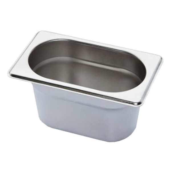 Stainless Steel Gastronorm Pan GN 1/9 - Depth: 100mm