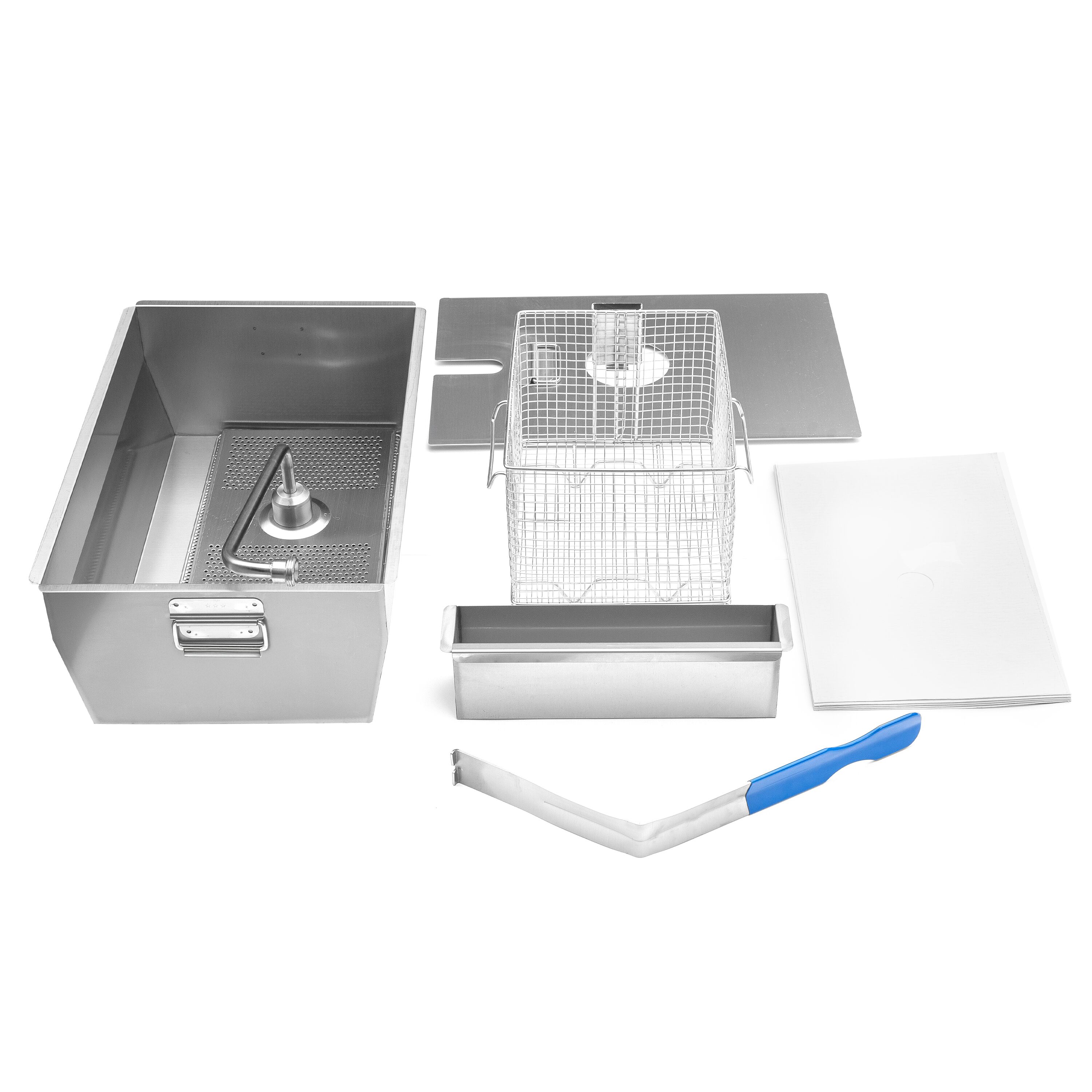 Friteuse électrique avec système de filtration – 26 litres – 14,2 kW – numérique
