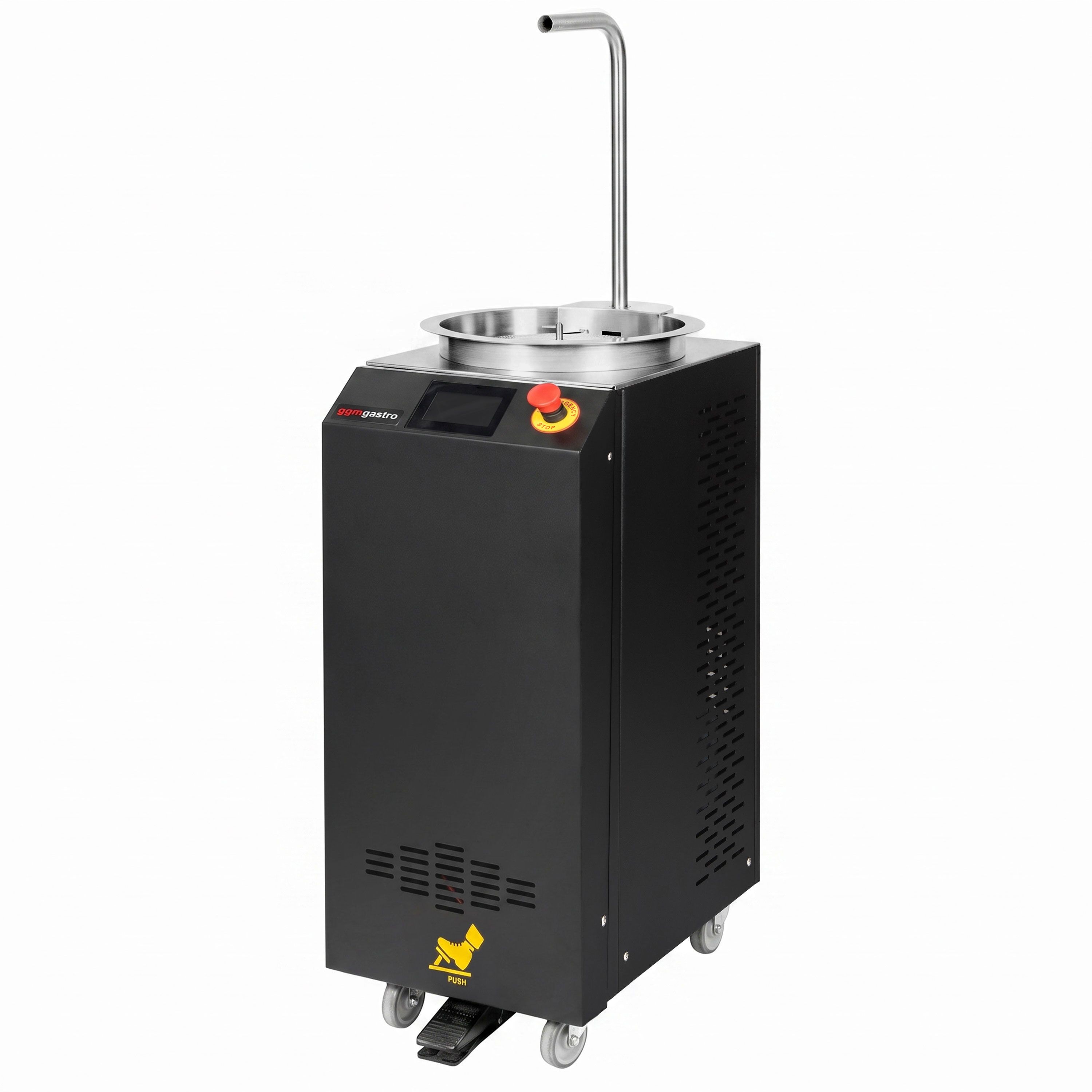 Handmatige chocoladedispenser – met voetpedaal – 11 kg – digitaal