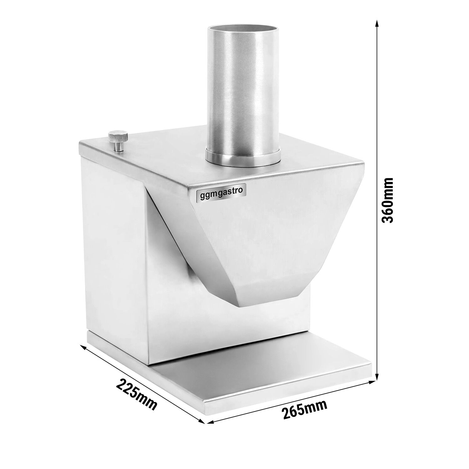 Coupe-saucisses électrique - 188 x 225 mm - avec 2 lames - 135 W - largeur de coupe : 5 à 35 mm