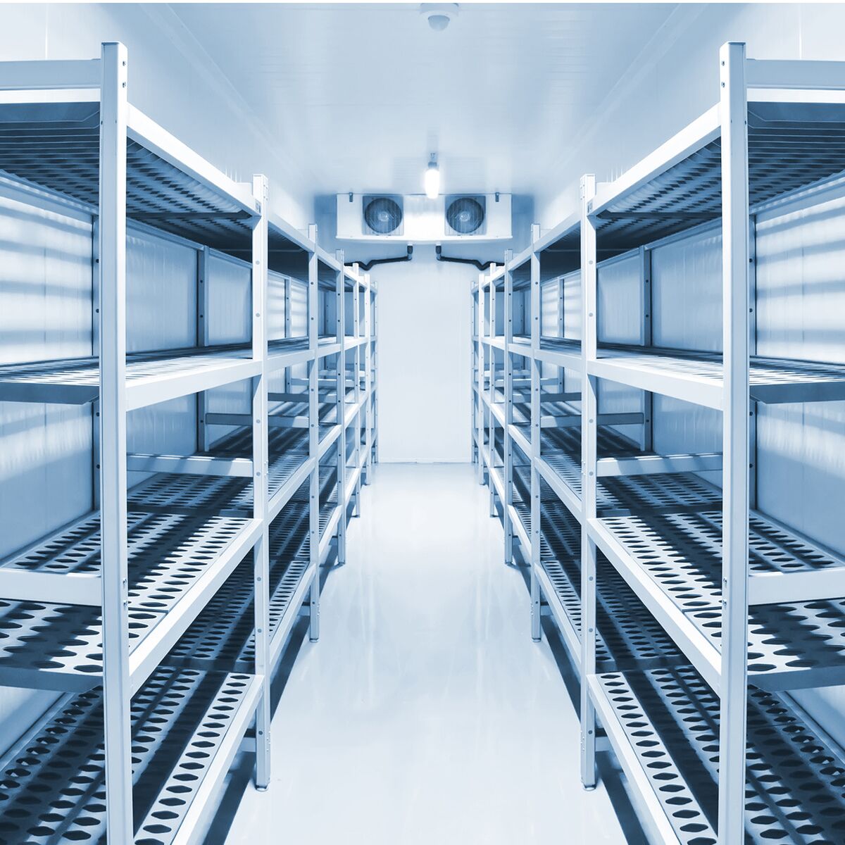 Scaffale in alluminio anodizzato - 1070x1800mm - Profondità: 360mm - con 4 ripiani (REGOLABILI) - Portata: 120kg per ripiano