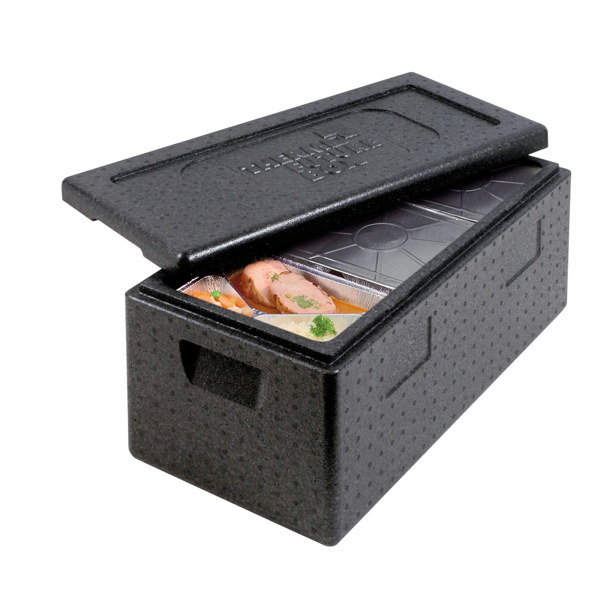 (2 pièces) THERMO FUTURE BOX | Thermobox MENU 3 - 28 litres - Noir