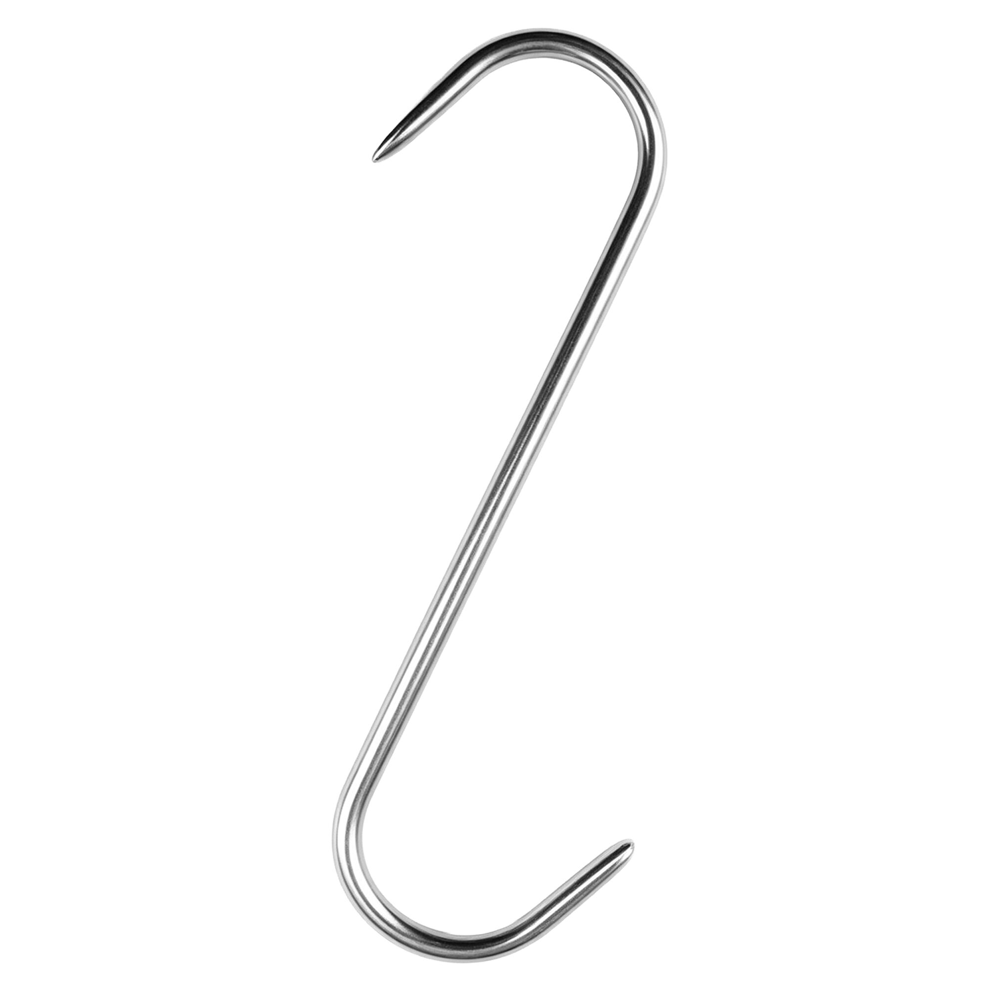 (10 Stück) - Fleischhaken für Fleischreifeschrank - Länge: 250mm - Dicke: 5mm
