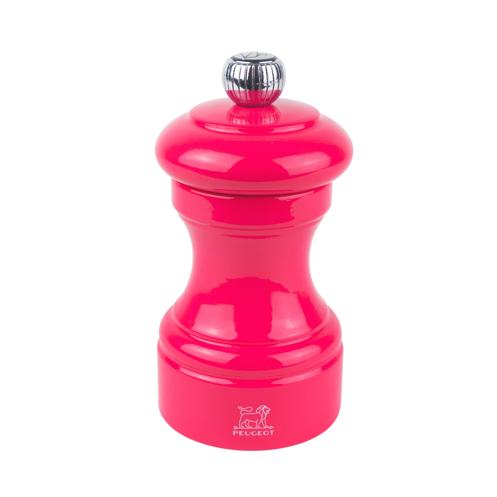 (6 pièces) PEUGEOT | BISTRORAMA – Moulin à poivre – Bois – Rose bonbon – Hauteur : 100 mm