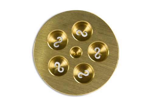 Pasta Shaping Disc - Caserecce - 9x5mm - Ø 57mm - compatible with NMF8N, NMF13N