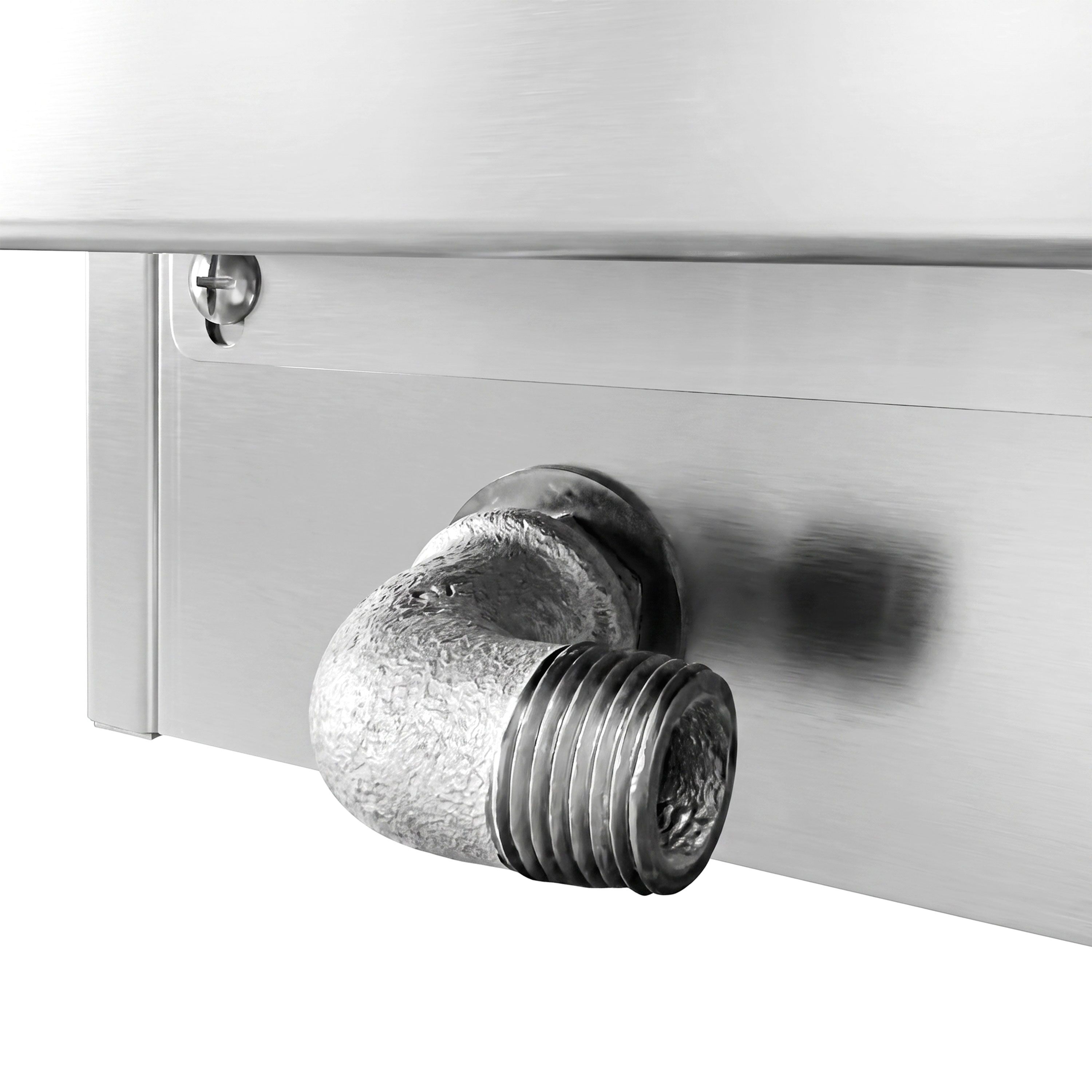 Gashäll bänkmodell - 402x700x425 mm - 8,65 kW - 1 brännare - hög effekt - professionell