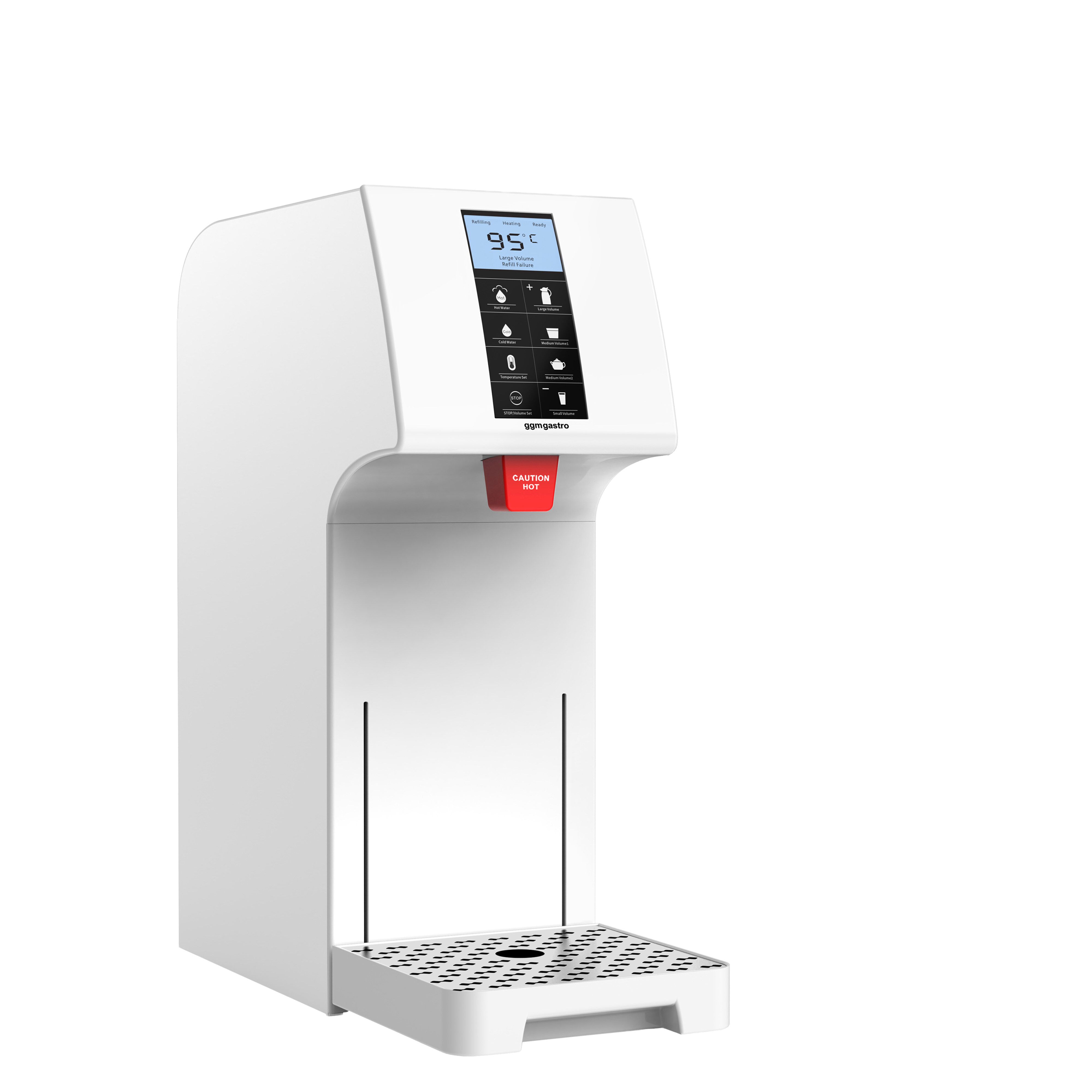 Distributeur de boissons chaudes - Numérique - 6,5L - 1,5kW - Blanc