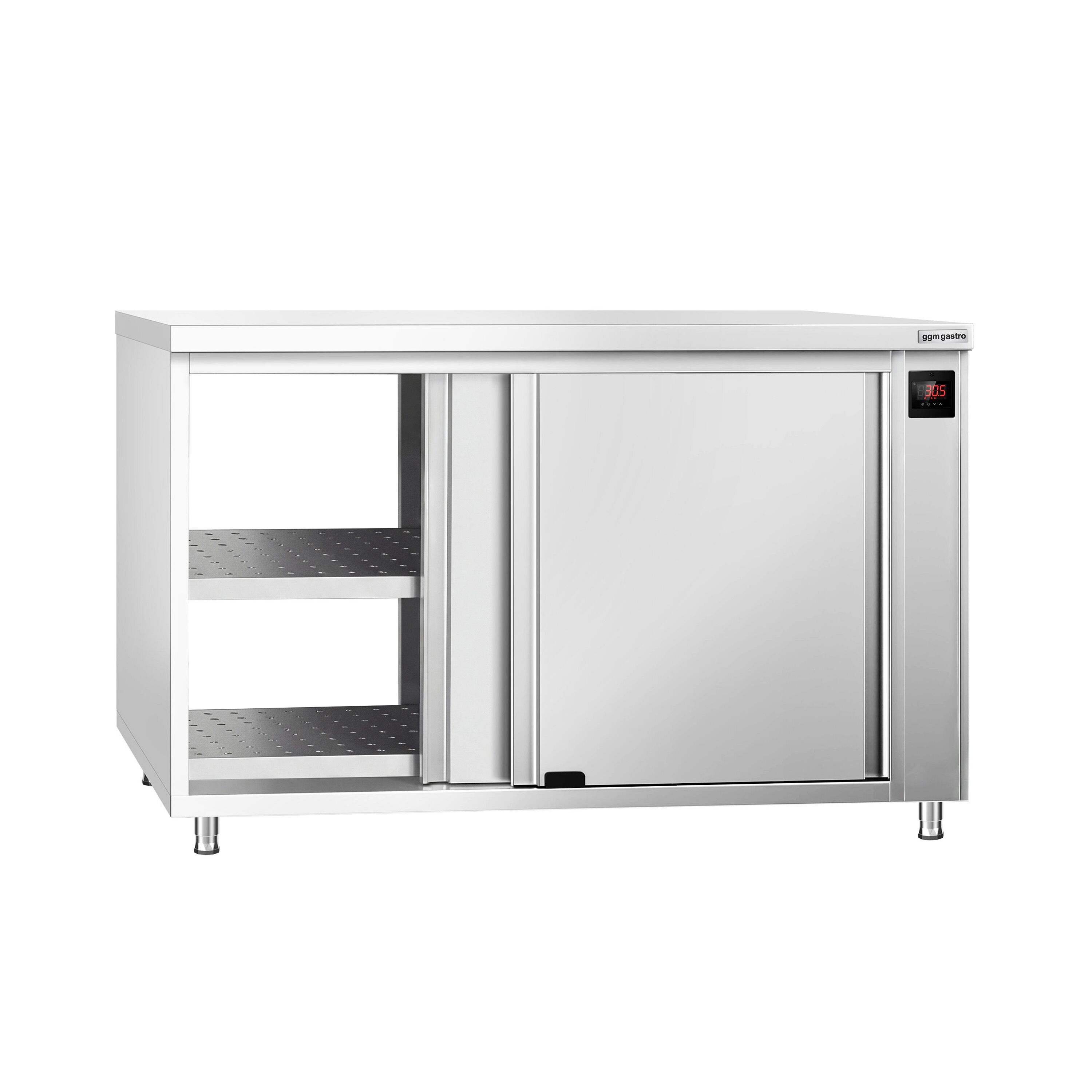 Armoire chauffante professionnelle - 1.5kW - 1 étagères - 1200x700x870mm