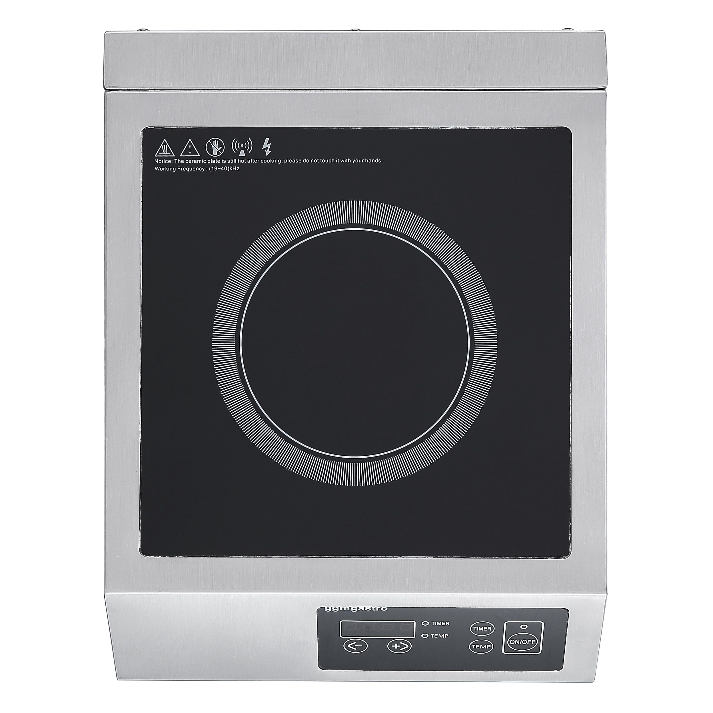 (2 pcs) Réchaud à induction à poser - 3,5kW - 1 foyer