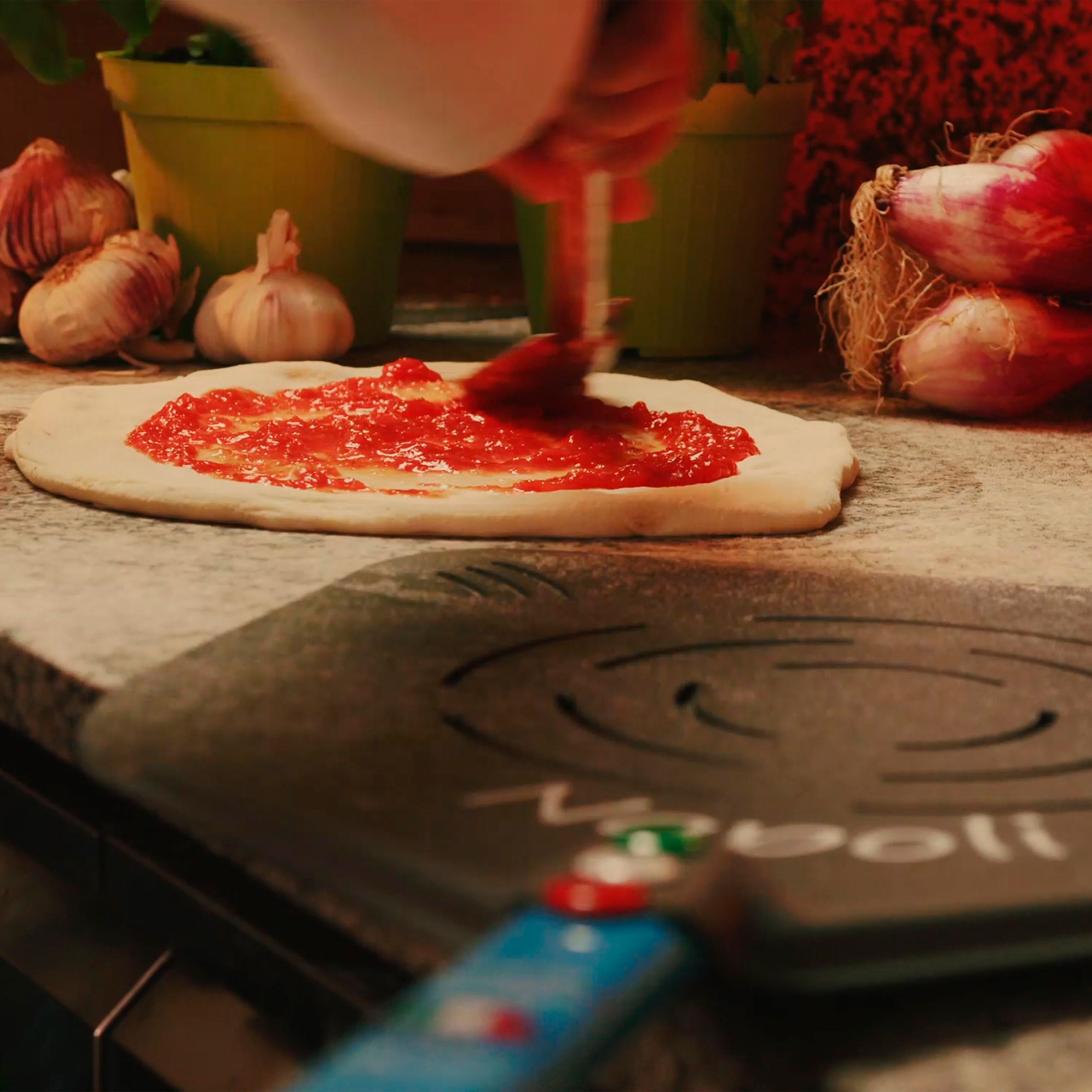 Pizza Peel - Napoli - Aluminium - 330x330mm
