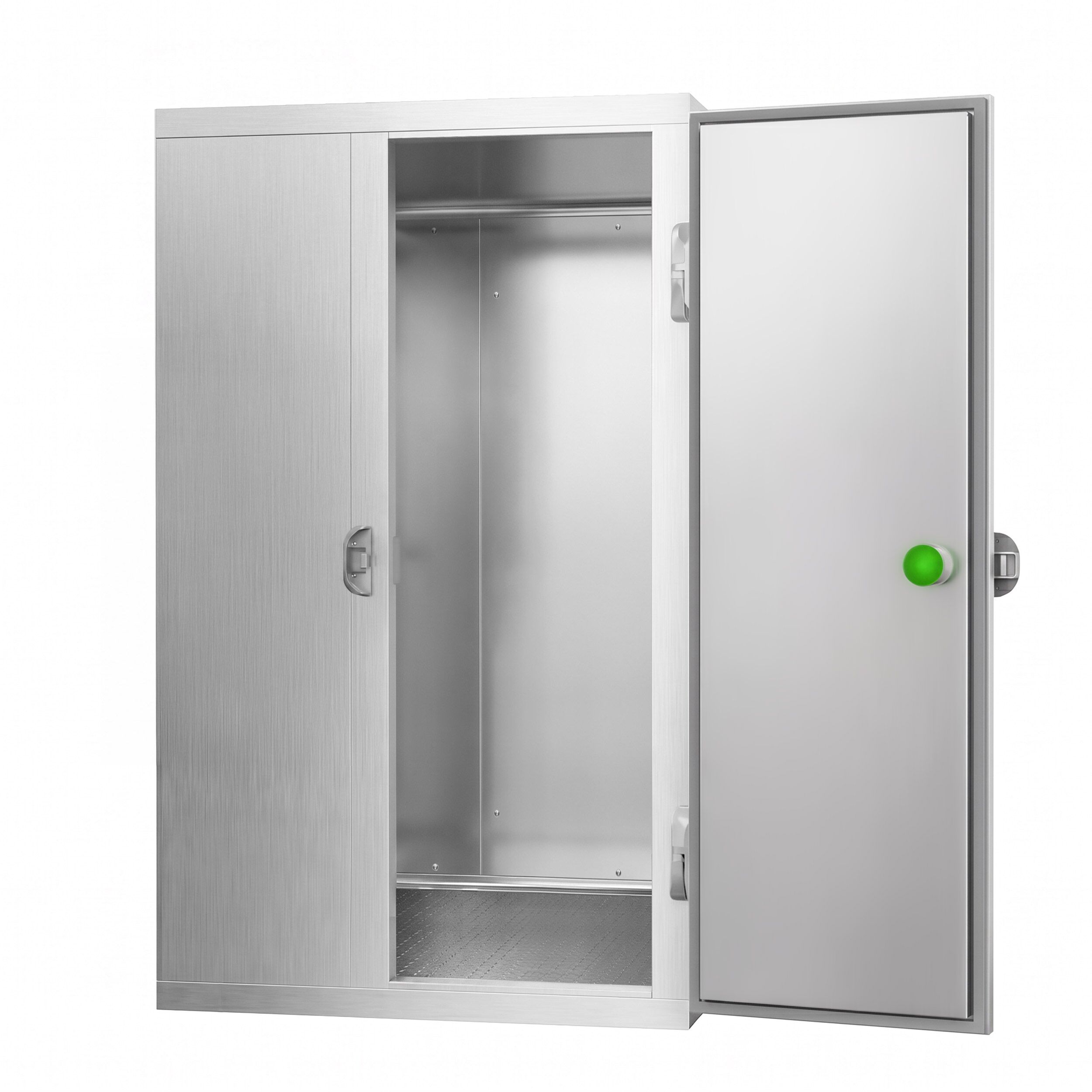 RVS koelcel - 1200x1500mm - 2,60m³