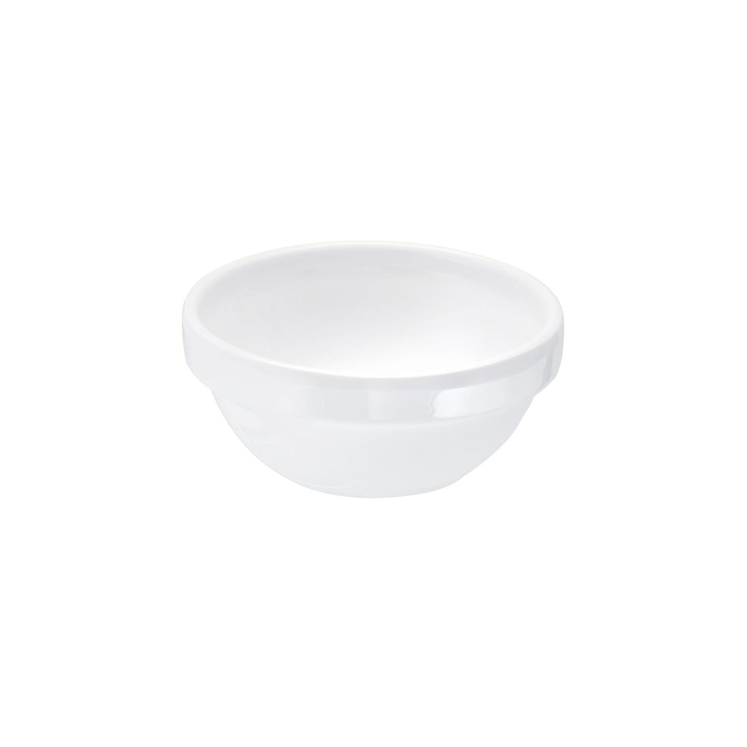 (6 pièces) Coupelles à sauce - CASUAL MINI - Melamine - 50 ml - Ø 70 mm - Blanc