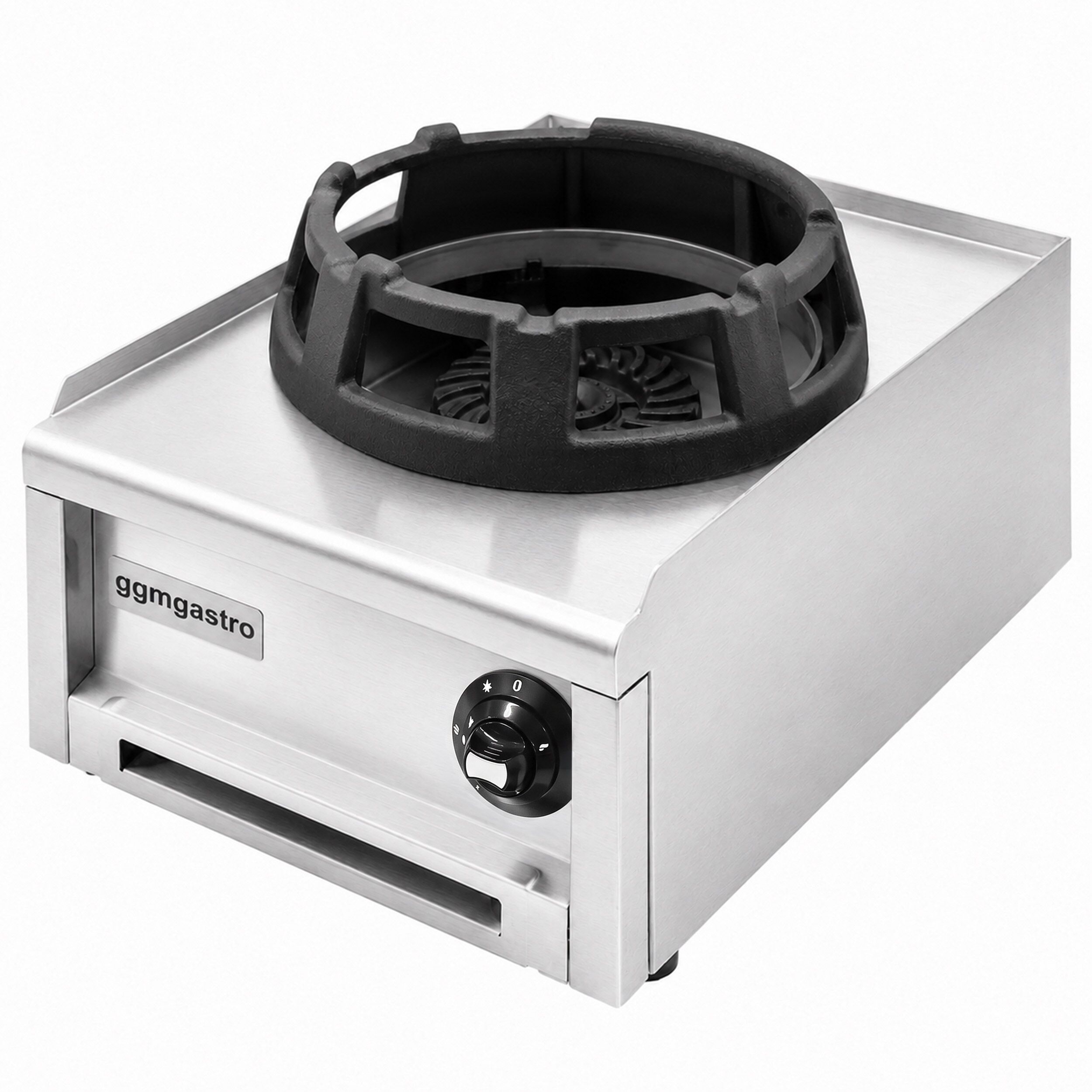 Gas Hob - 12kW - 1 burner - High-Output Burners
