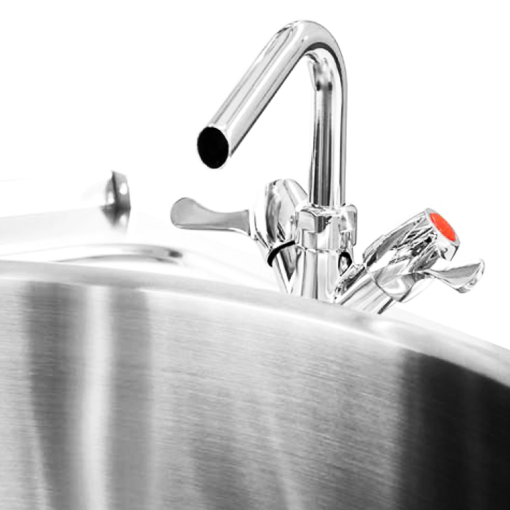 Electric Boiling Pan - 100L - 16kW - Indirect Heating - with Water Connection