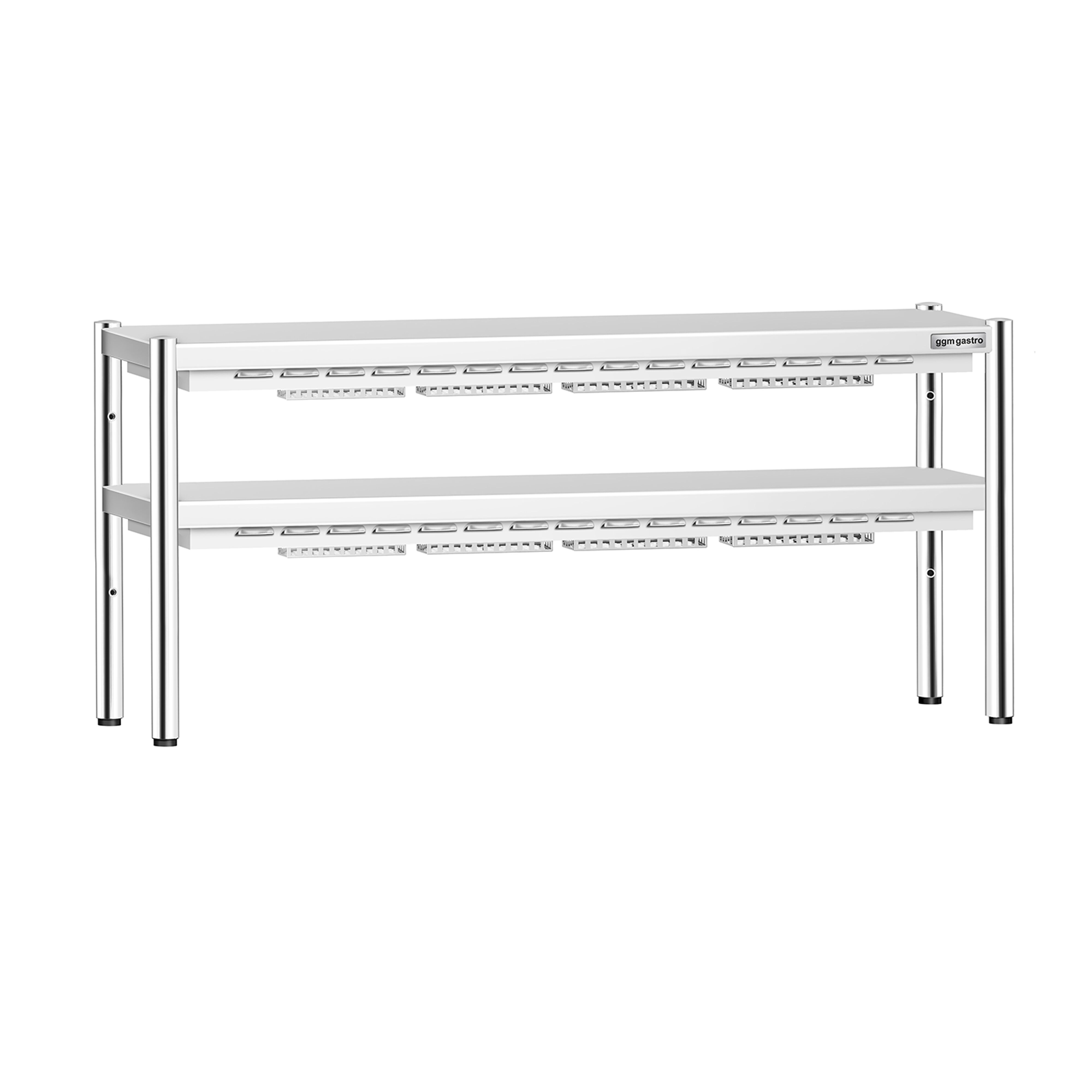 Pont chauffant PREMIUM - infrarouge - 1800x370mm - 1,4kW - 2 étage(s) chauffant(s) - réglable en hauteur