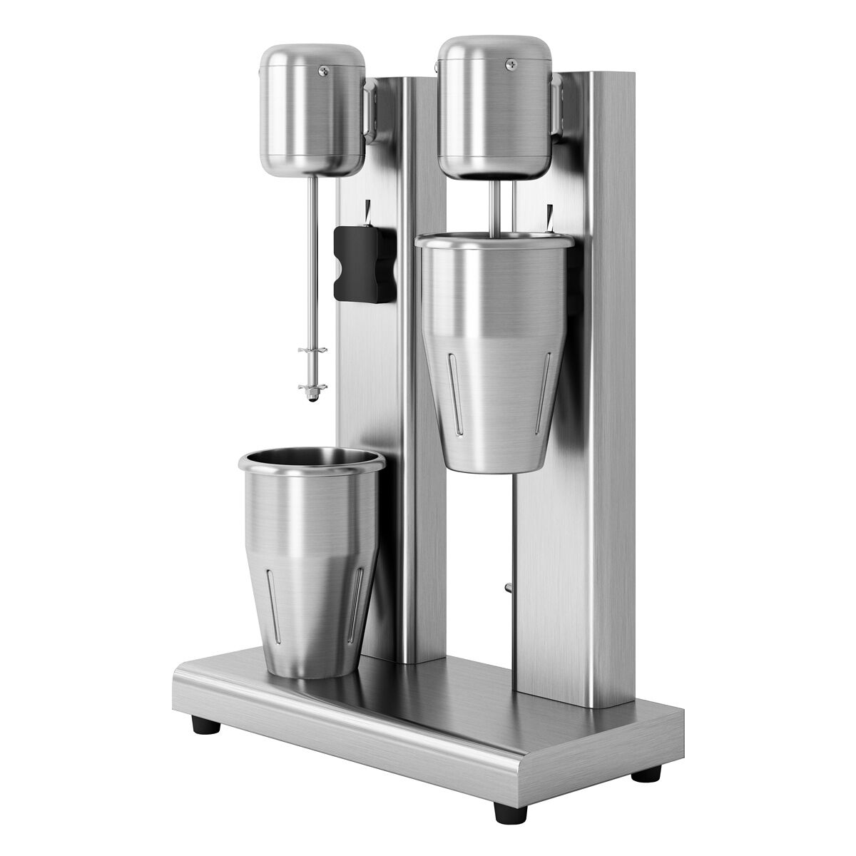 Milkshake & Drinks Mixer ECO - twin spindle - 2x 950ml - 2x 80 Watt - 2 speeds