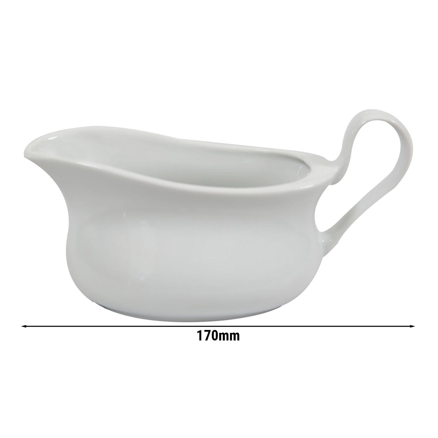 (24 pièces) MIX & MATCH – Saucière – 370 cc – Blanc