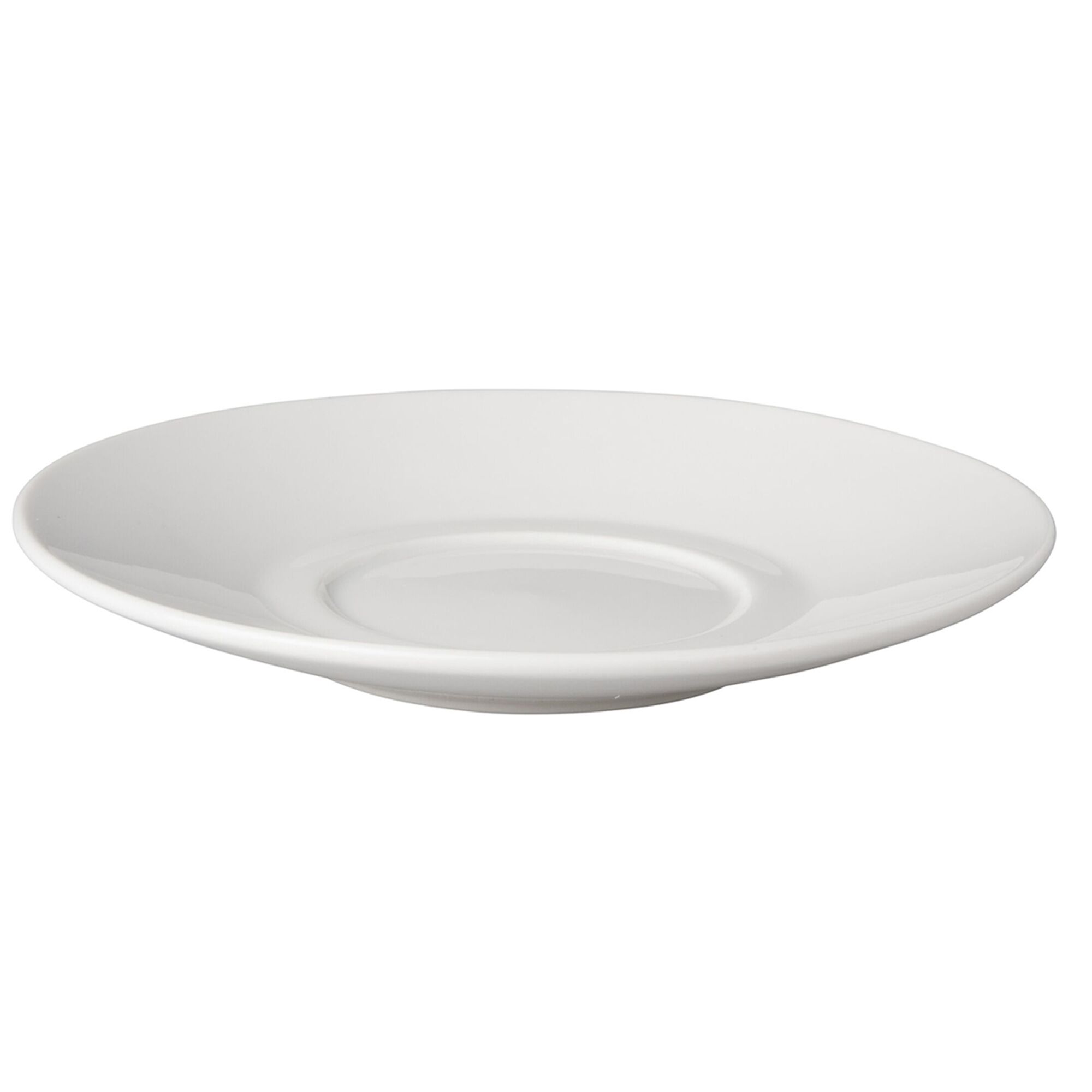 (6 pcs) BUDGETLINE - Soucoupe à café / thé - Ø145mm - Blanc