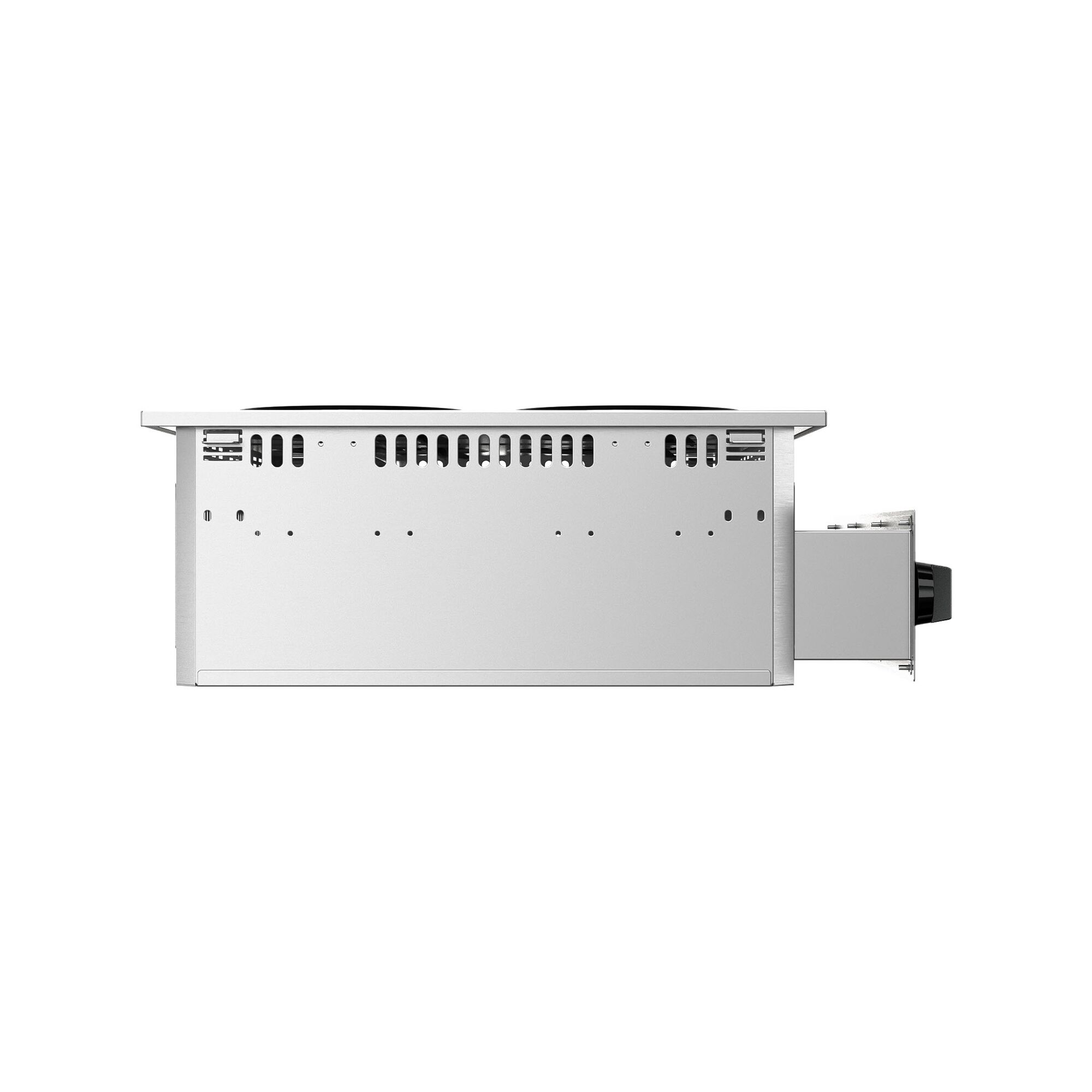 Fourneau électrique - 10,4kW - 4 plaques électriques - encastrable