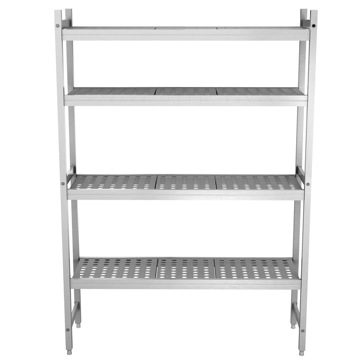 Étagère de base en aluminium - 1190 x 1685 mm - Capacité de charge : 450 kg
