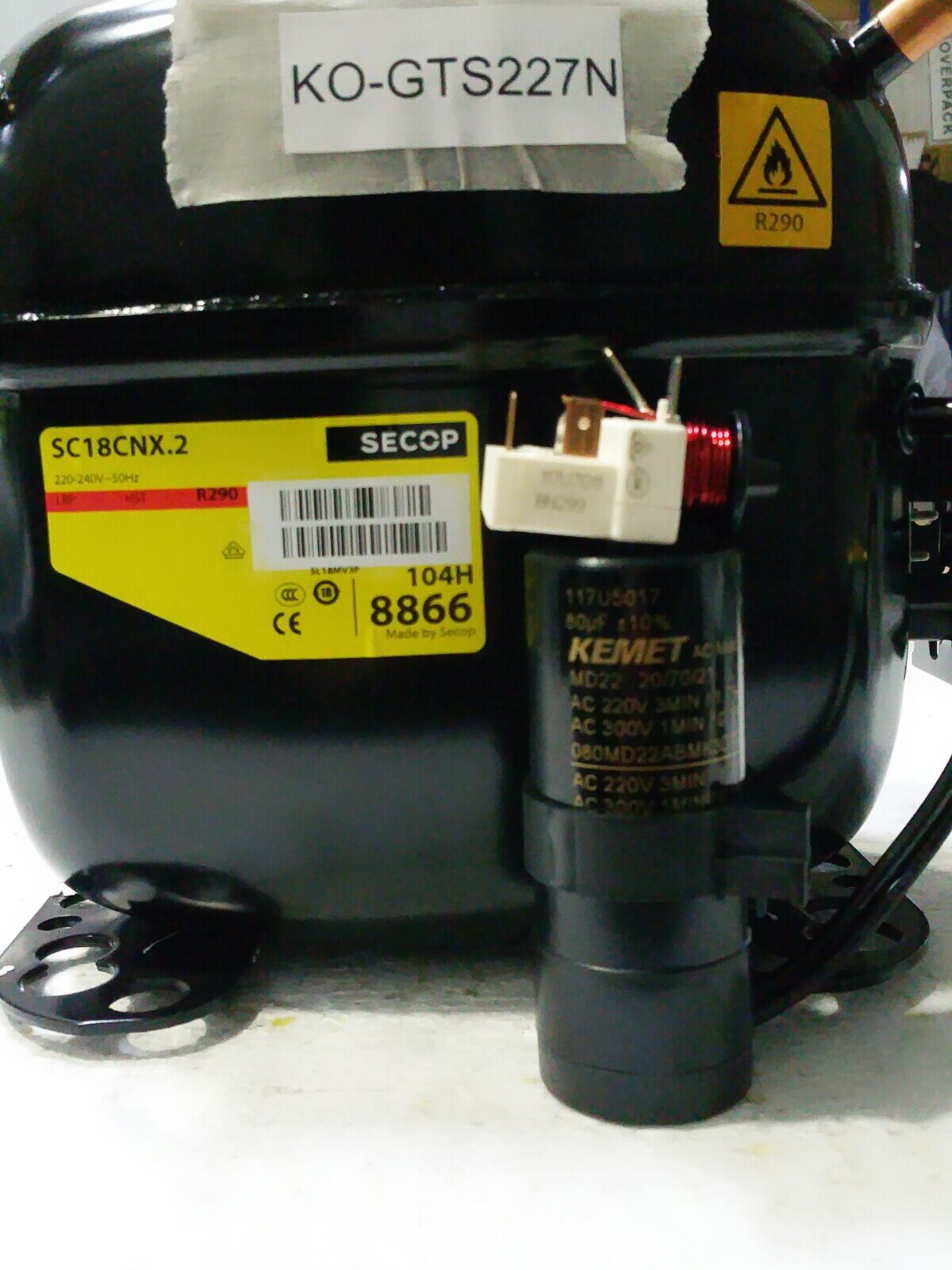 SECOP | Kompressor - typ SC18CNX.2