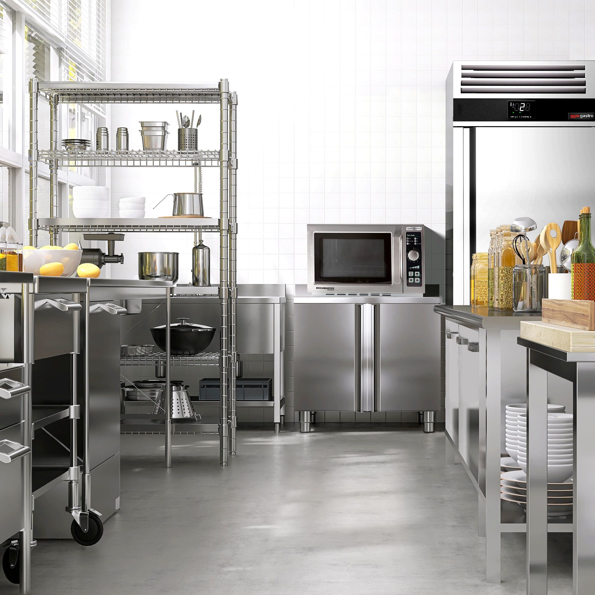 Microwave - 34 Litres - 1100W - Manual