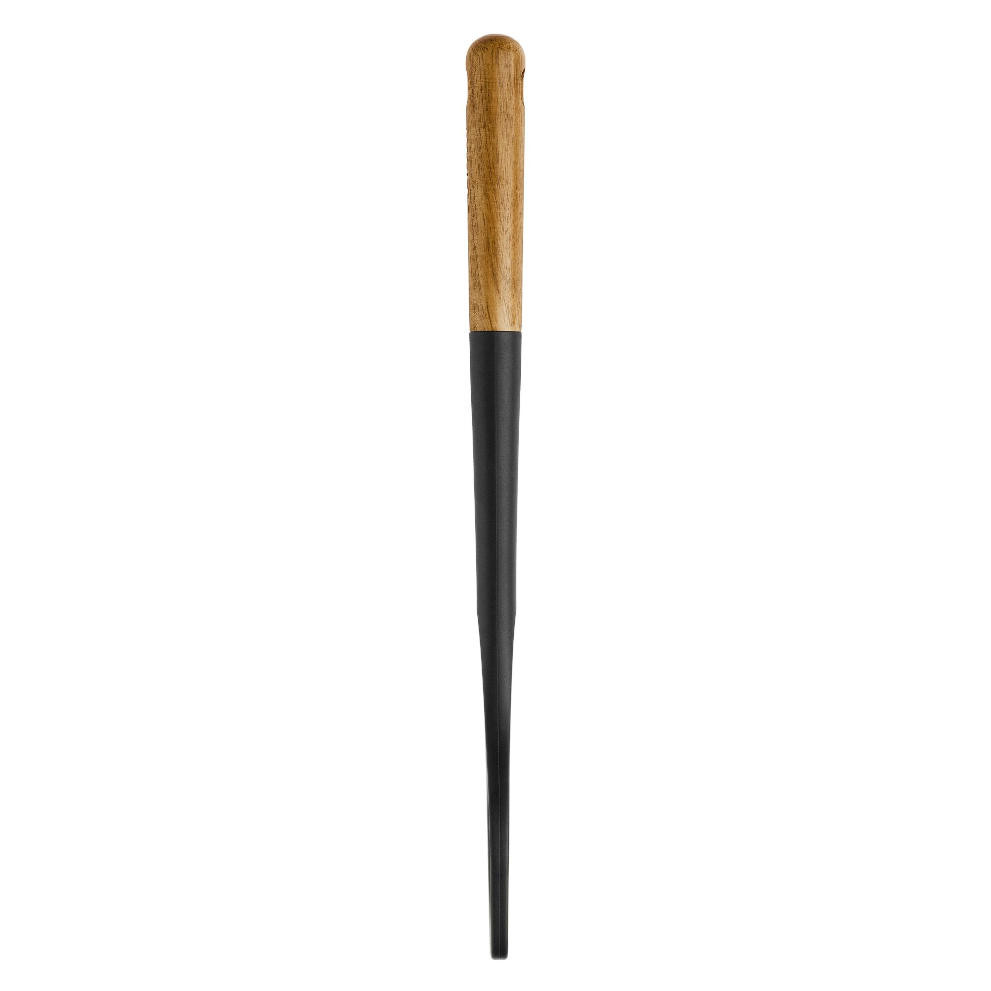 STAUB | Risotto Serving Spoon – Silicone Head - Non-Stick Safe - 31 cm - Acacia Handle