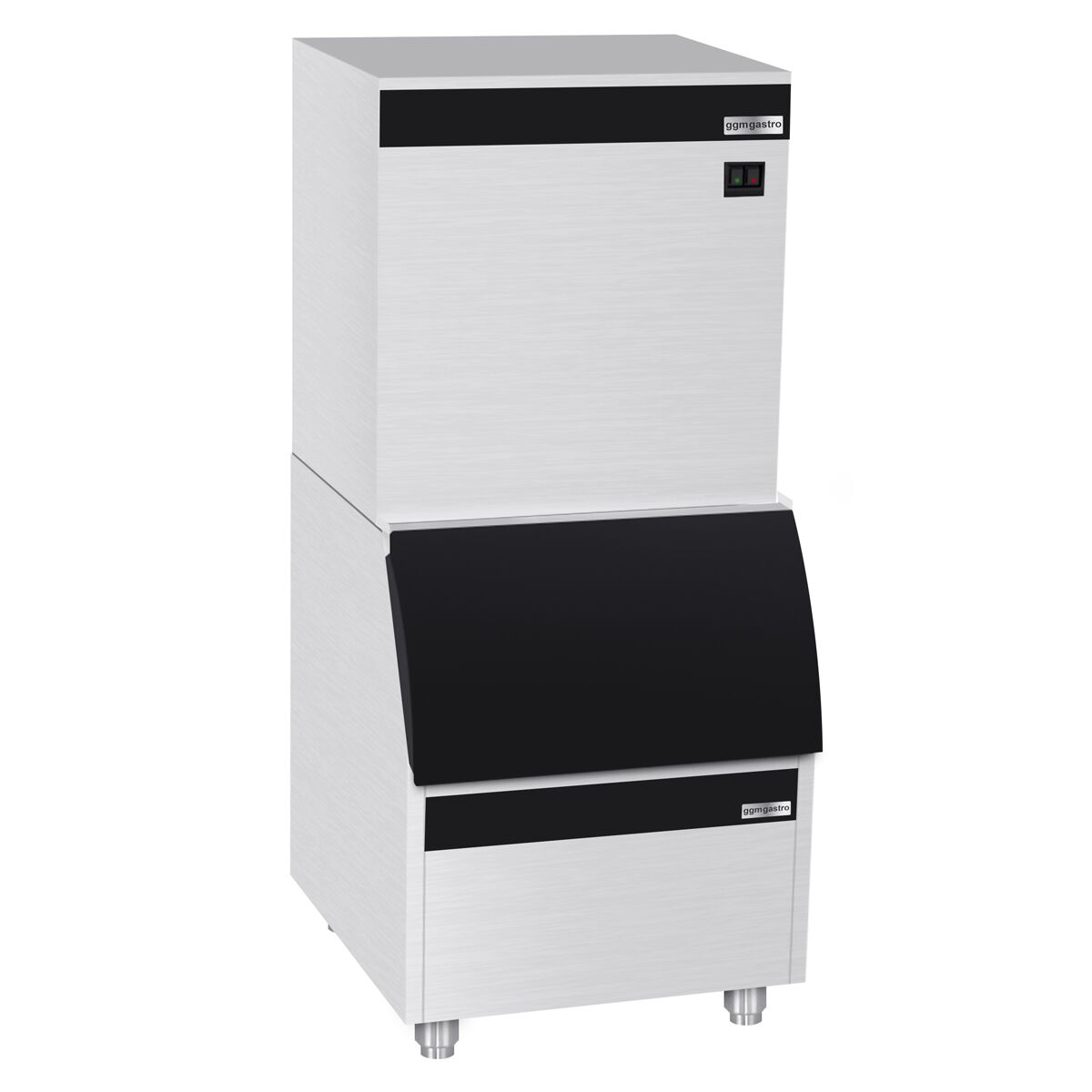 Machine à glaçons - Cubes - 450 kg/24 h - y Bac à glaçons