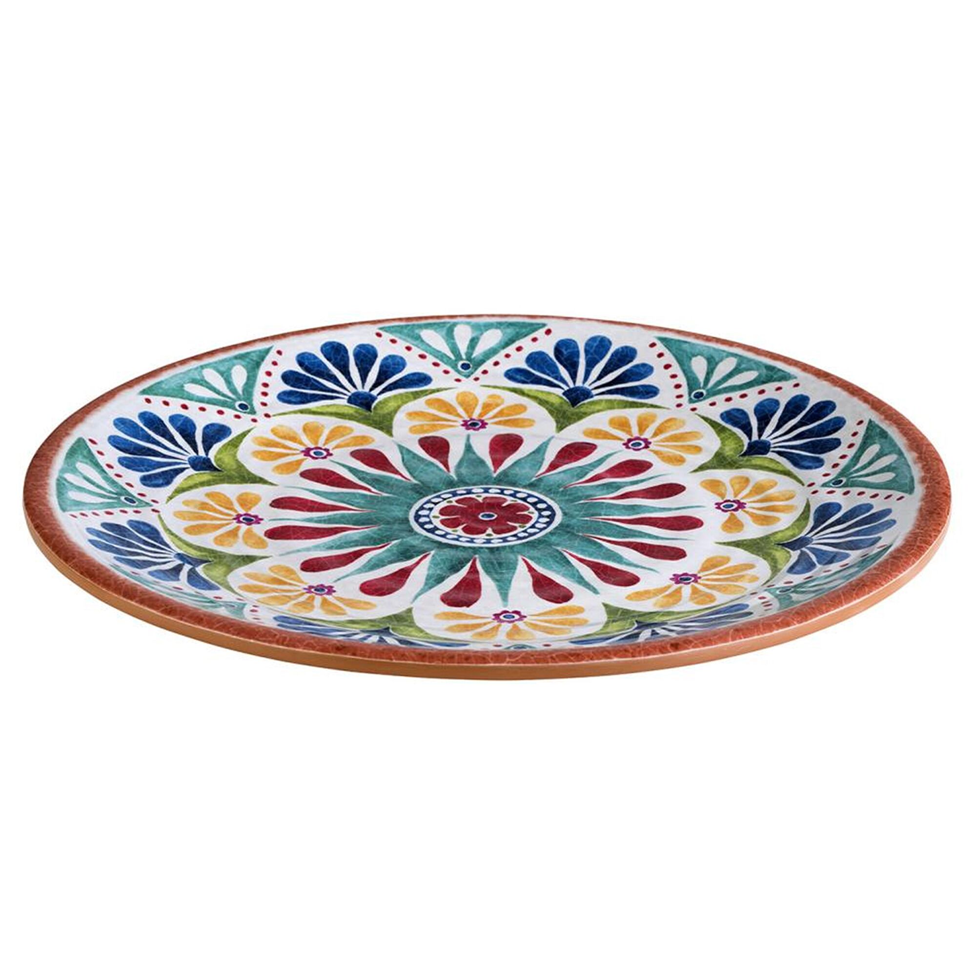 (6 pièces) ARABESQUE - Assiette - Mélamine - Ø 265 mm