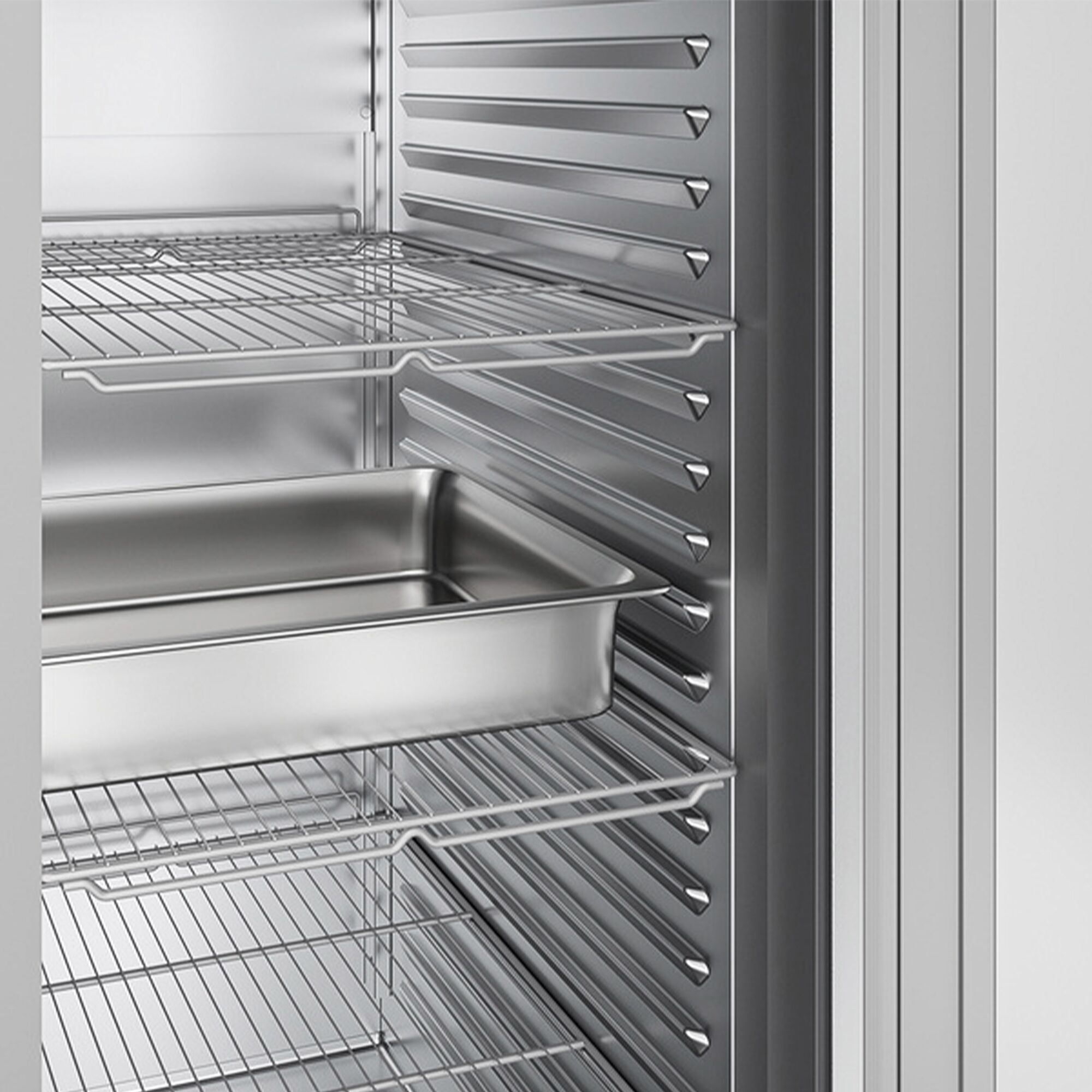 LIEBHERR | Kühlschrank Edelstahl PERFECTION - 625 Liter - GN 2/1 - Innen Edelstahl - mit 1 Glastür