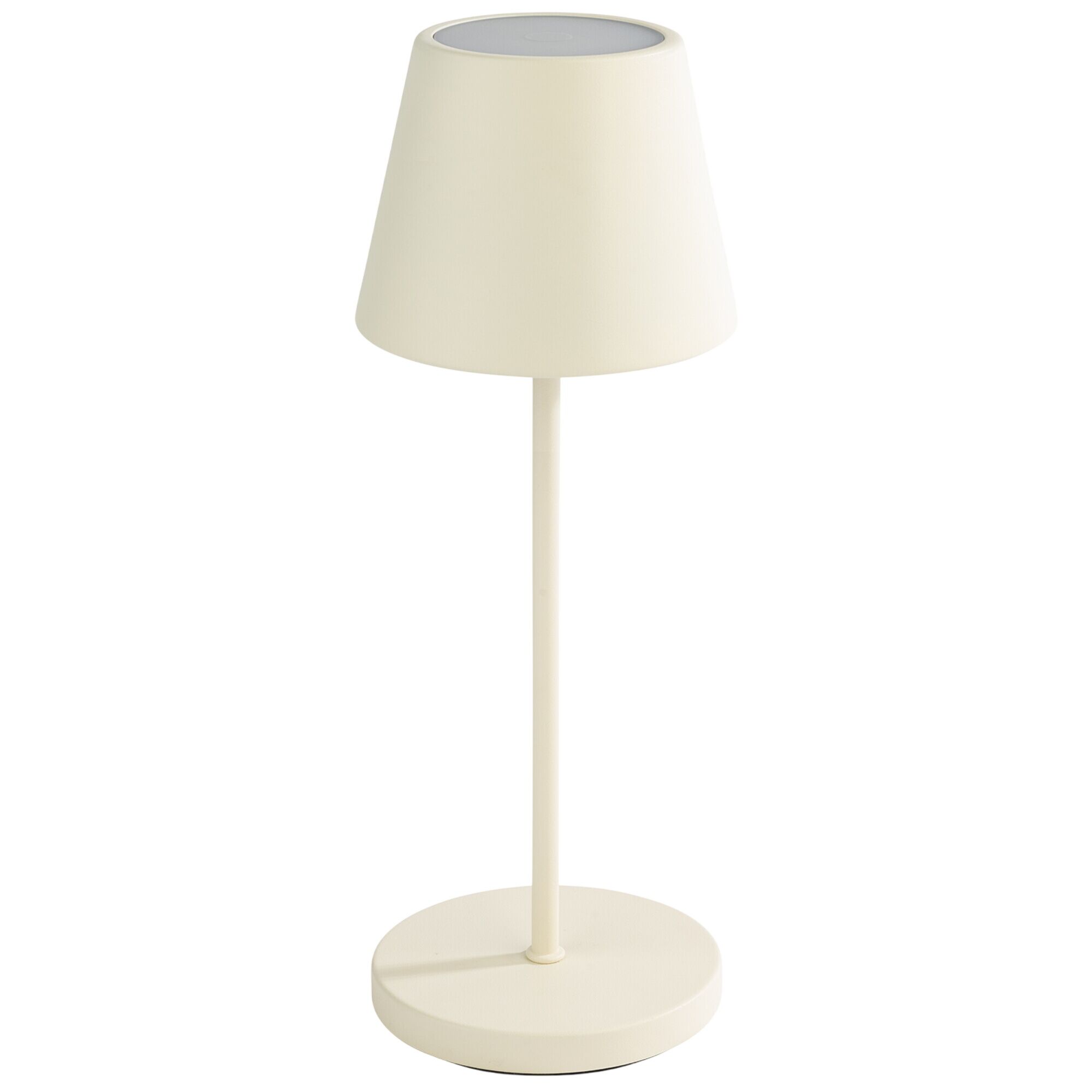 (4 pièces) Lampe de table – MERLE – dimmable en 3 niveaux – Ø 110 mm – Whisper White
