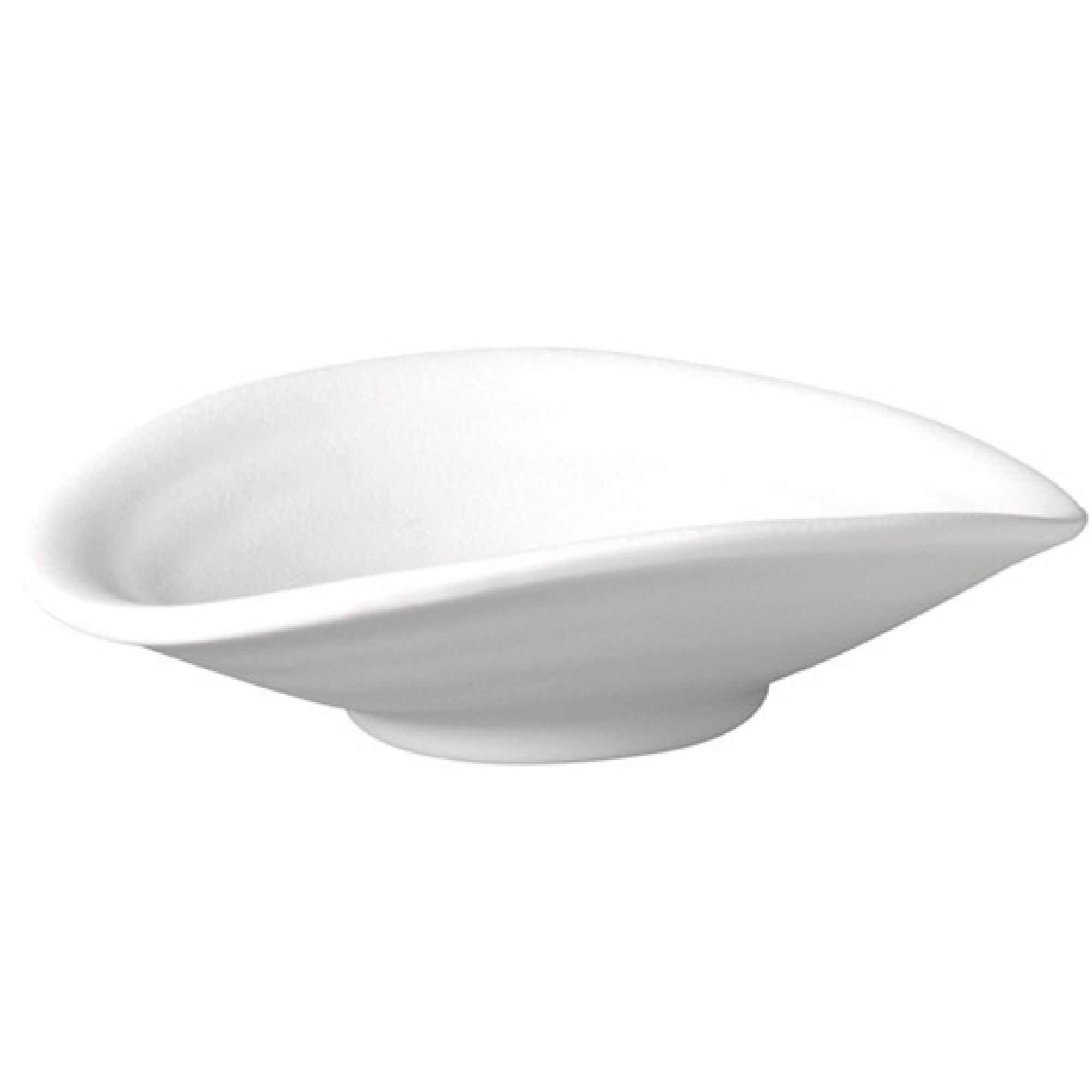 (6 pièces) Coupelles à sauce - ZEN - Melamine - 40 ml - 110 x 100 mm - Blanc