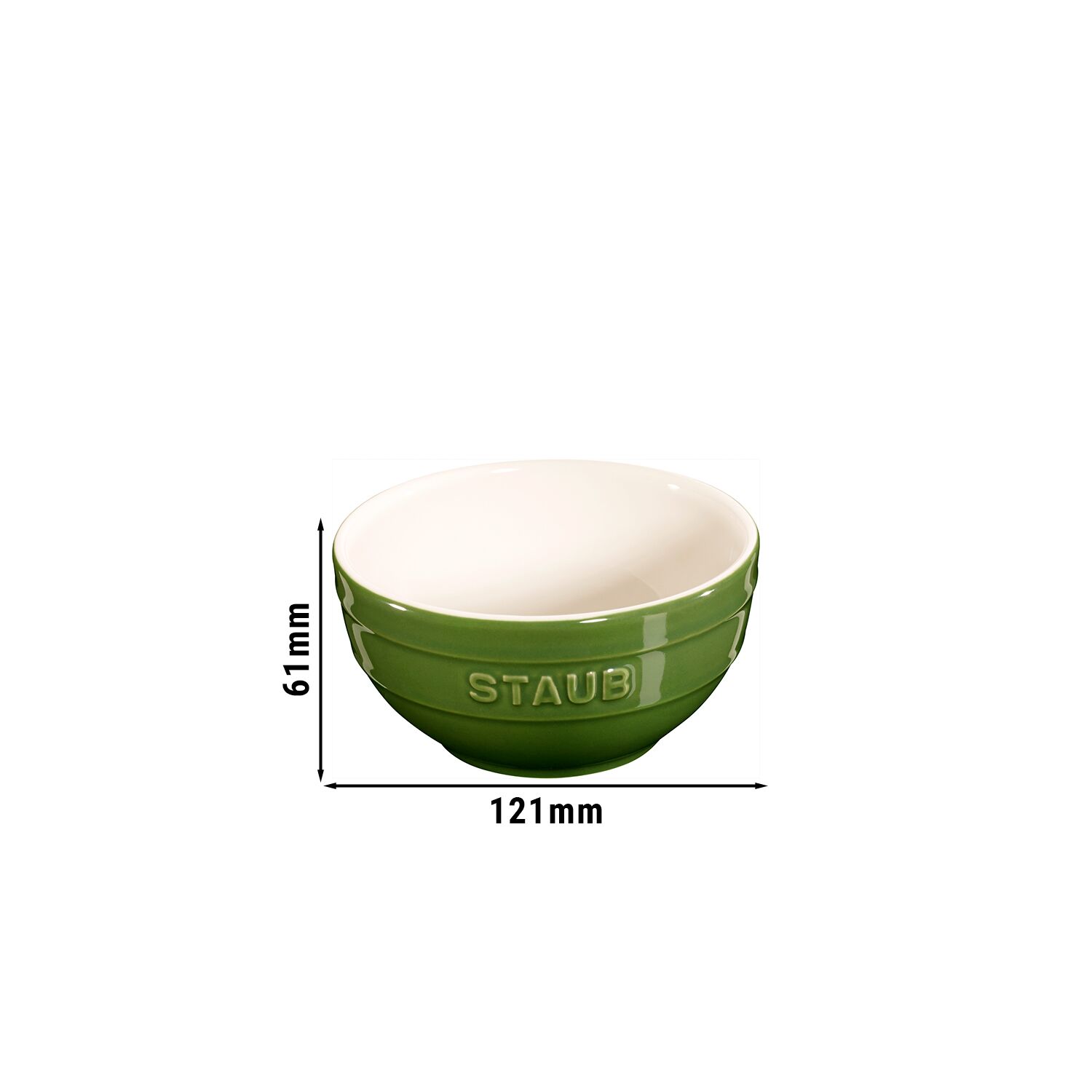 STAUB | CERAMIQUE - Bol - Ø 120mm - Céramique - Vert basilic	