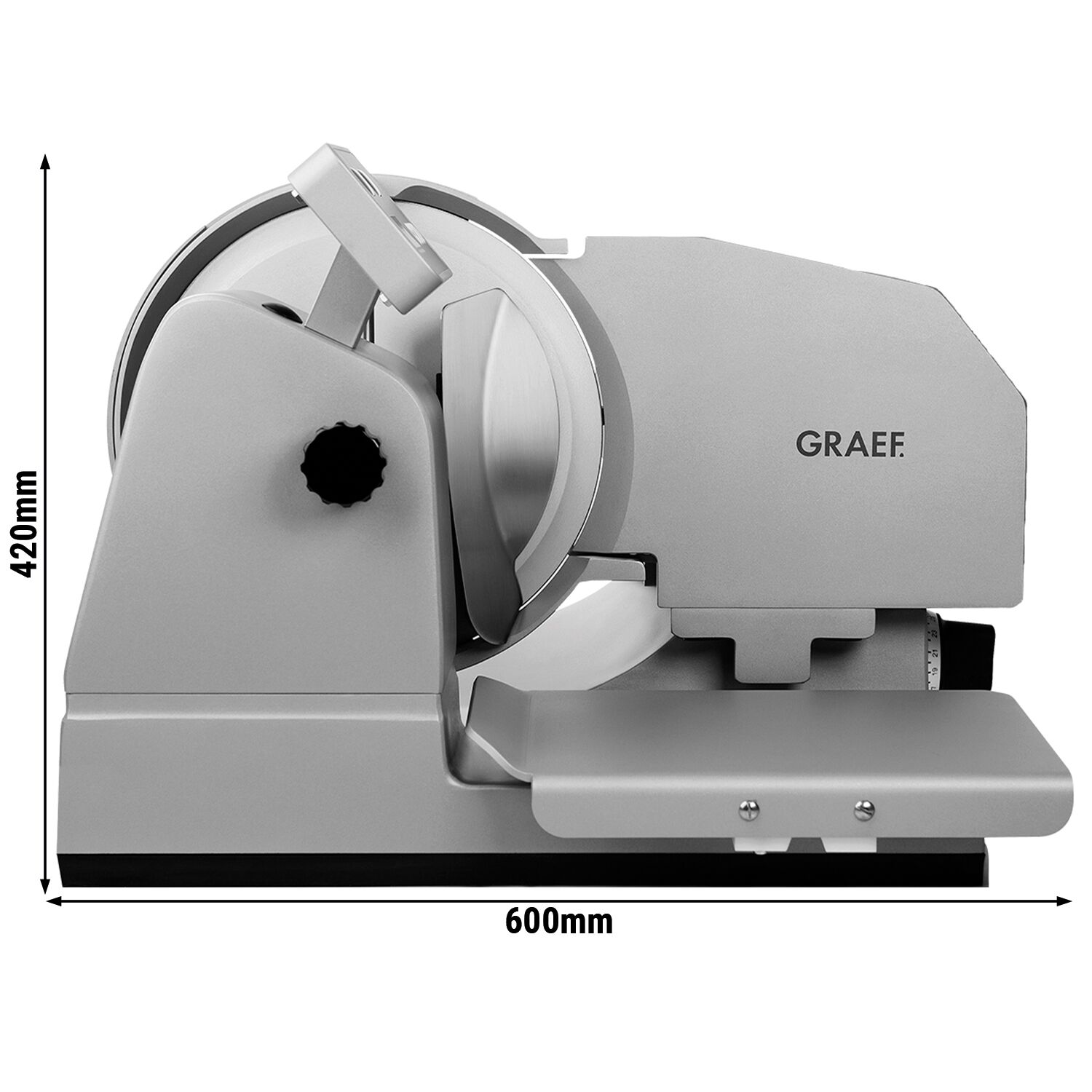 Graef | Master 3020  - Profi-Allesschneider mit Waage - Messer: Ø 300mm - Schnittlänge: 260mm