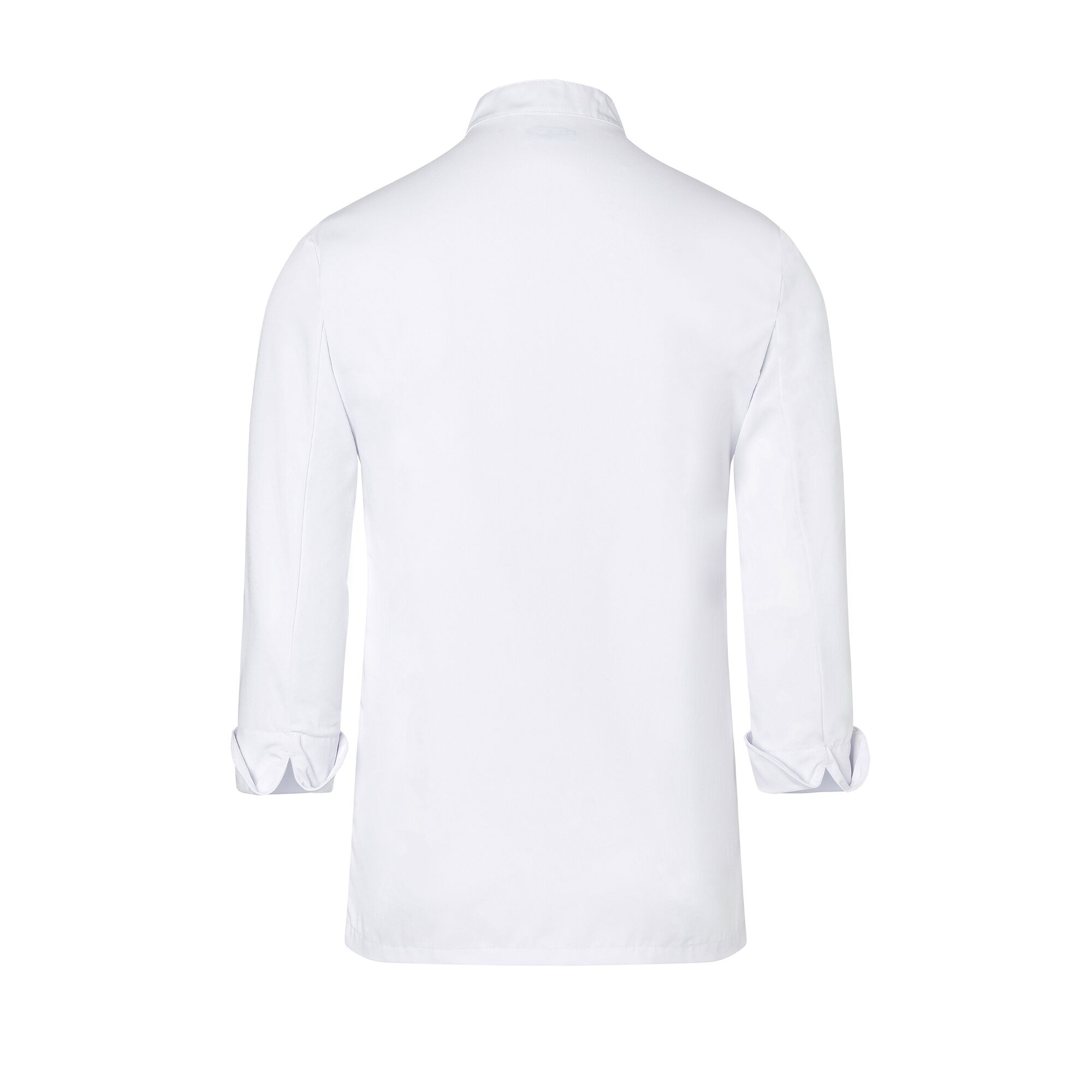 KARLOWSKY | Basic Double-Breasted Chef Jacket with Press Studs – White - Size 4XL