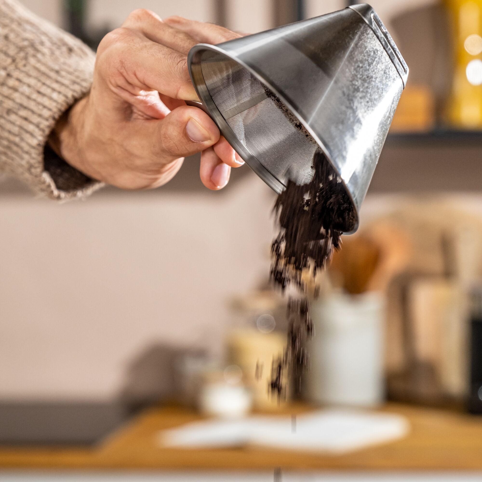 ZWILLING | Reusable Pour Over Coffee Filter – 18/10 Stainless Steel - Reusable - 1–4 Cups - Ø 10 cm
