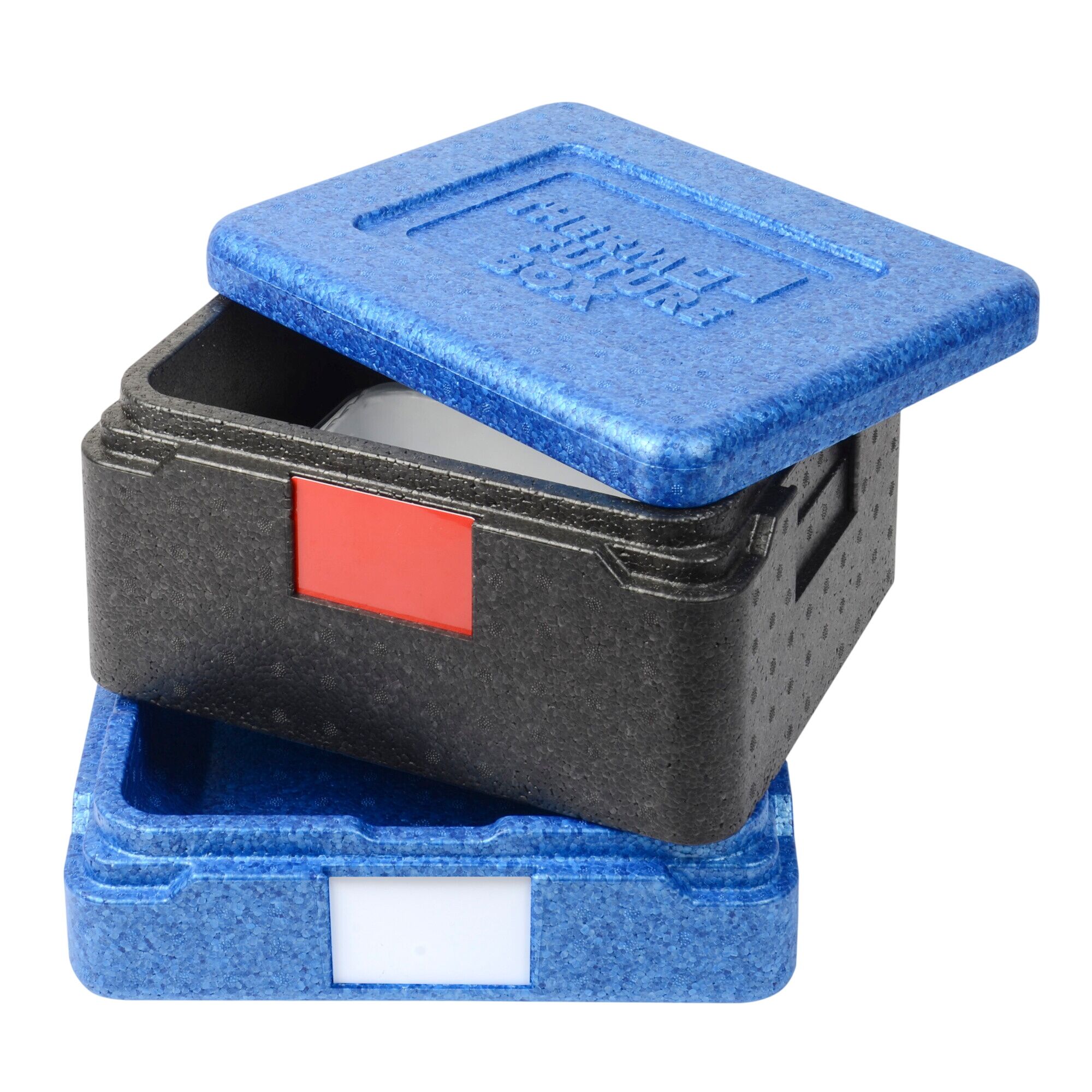 (18 pièces) THERMO FUTURE BOX | Rehausse pour boîte thermique MINI - Noir