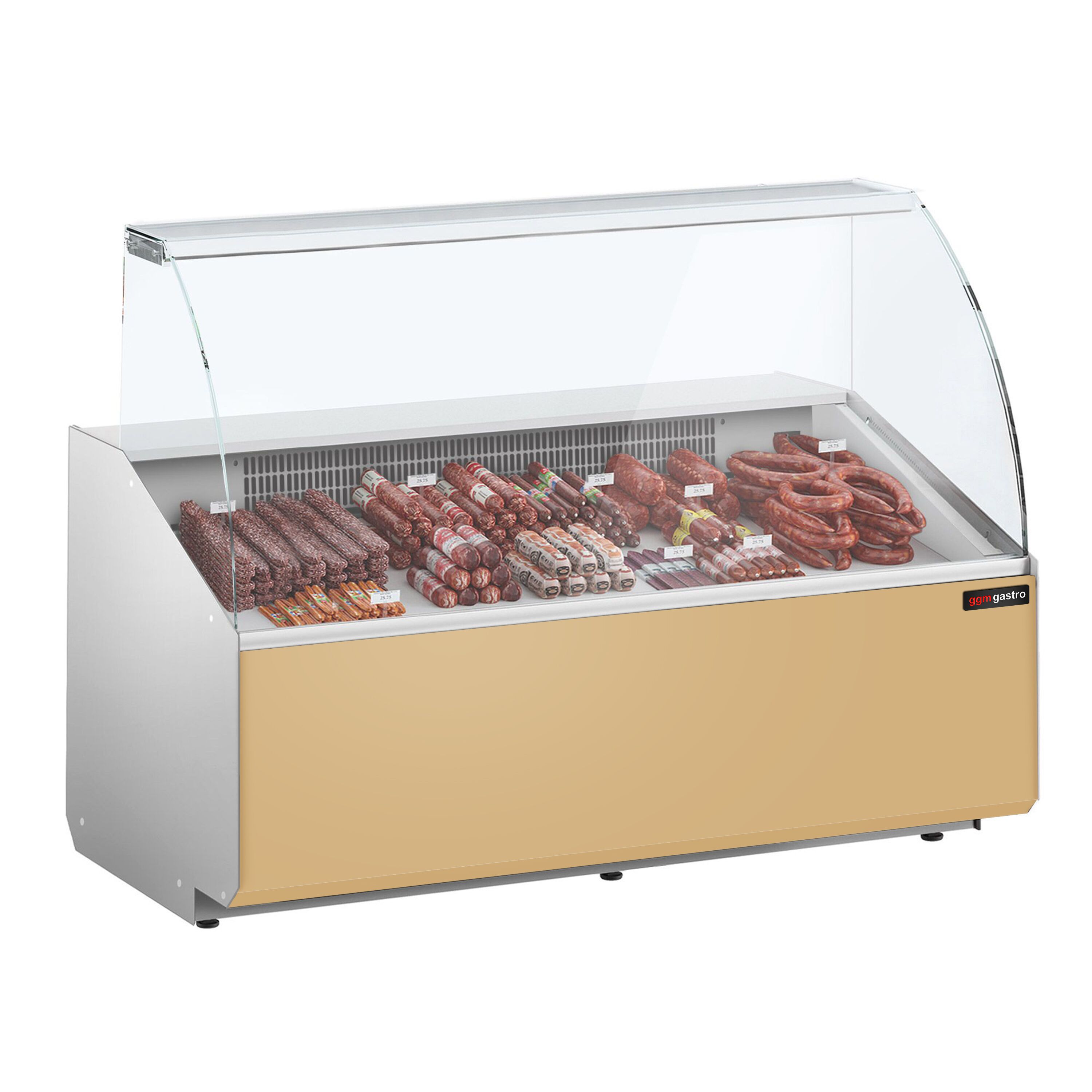 Serve Over Counter - 1568mm - front panel beige - capacity 324 litres