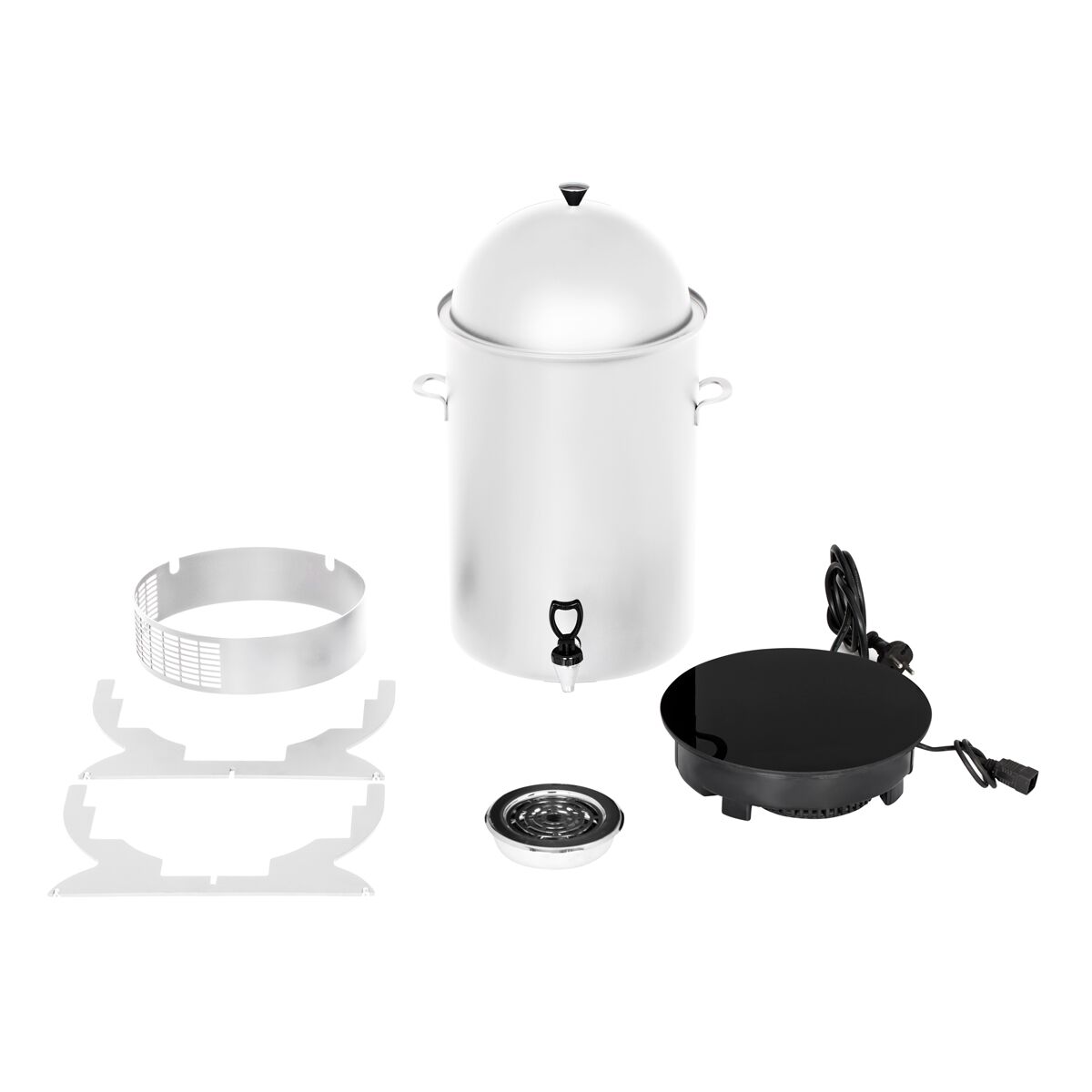 Hot drinks dispenser - 5L - 1kW - with induction - White