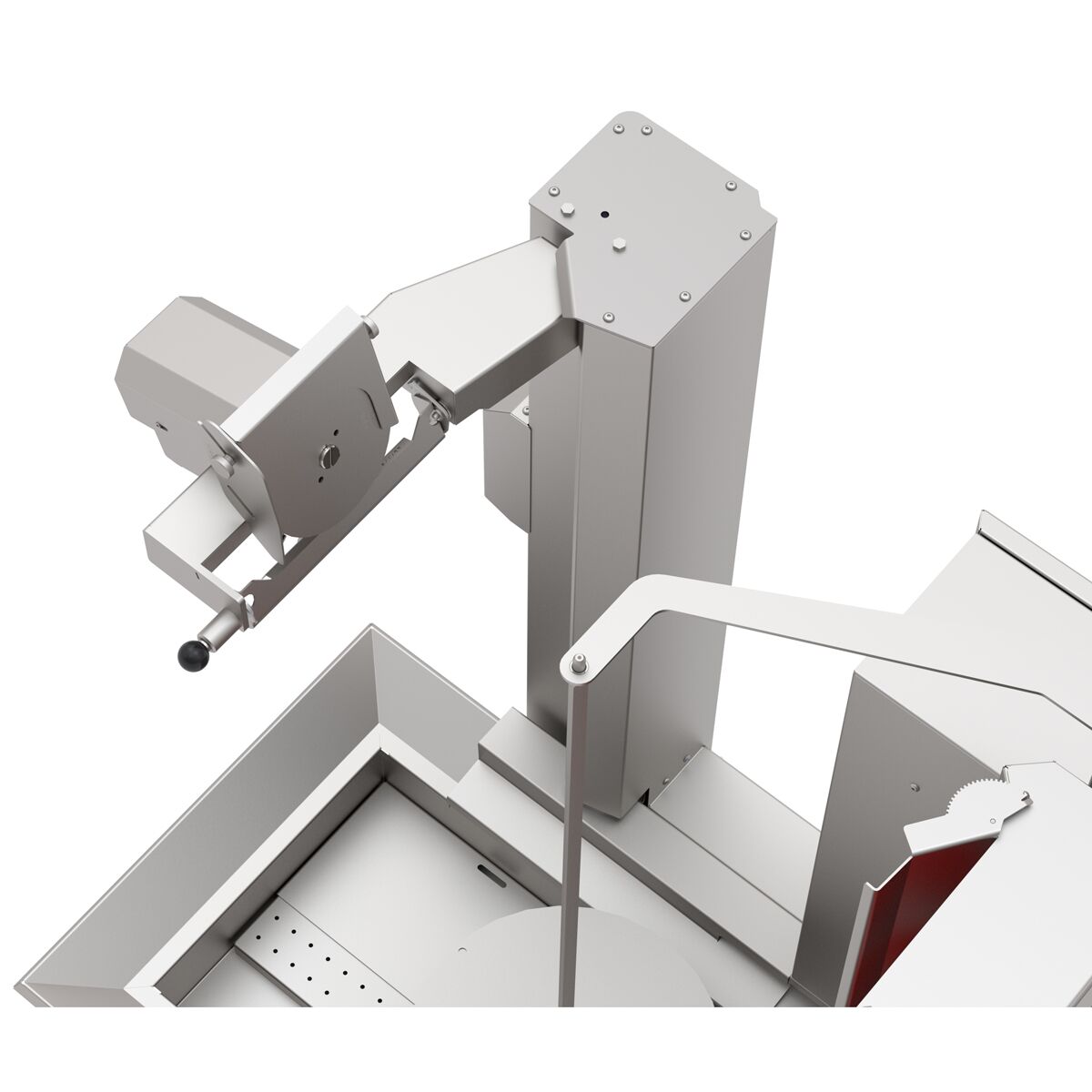 Gas Automatic Doner Kebab Grill - 5 Burner - up to 120kg - 13.3kW - Countertop - incl. 1 skewer & drip tray