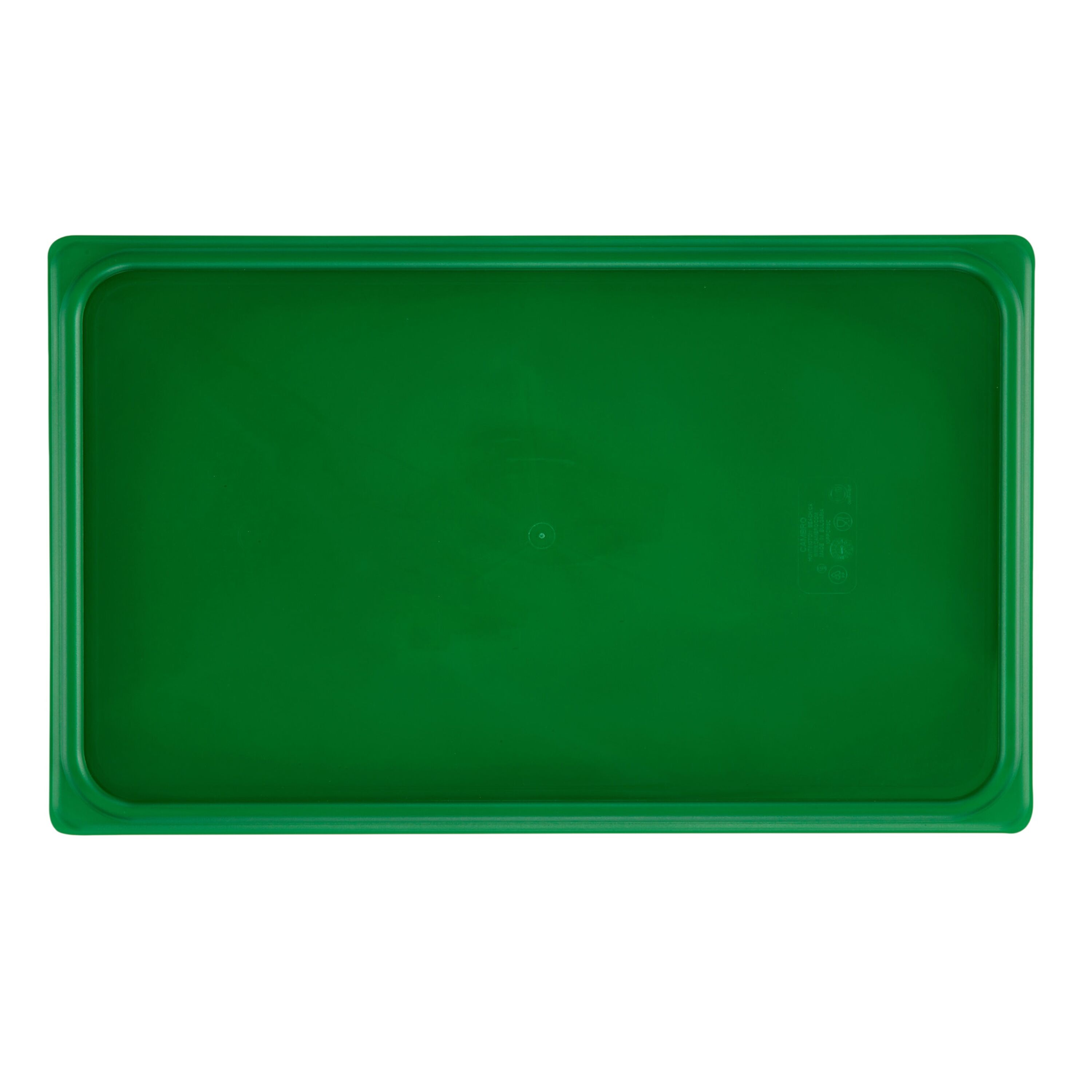 (6 piezas) CAMBRO | SafeTrak - Tapa de polipropileno GN 1/1 - Verde