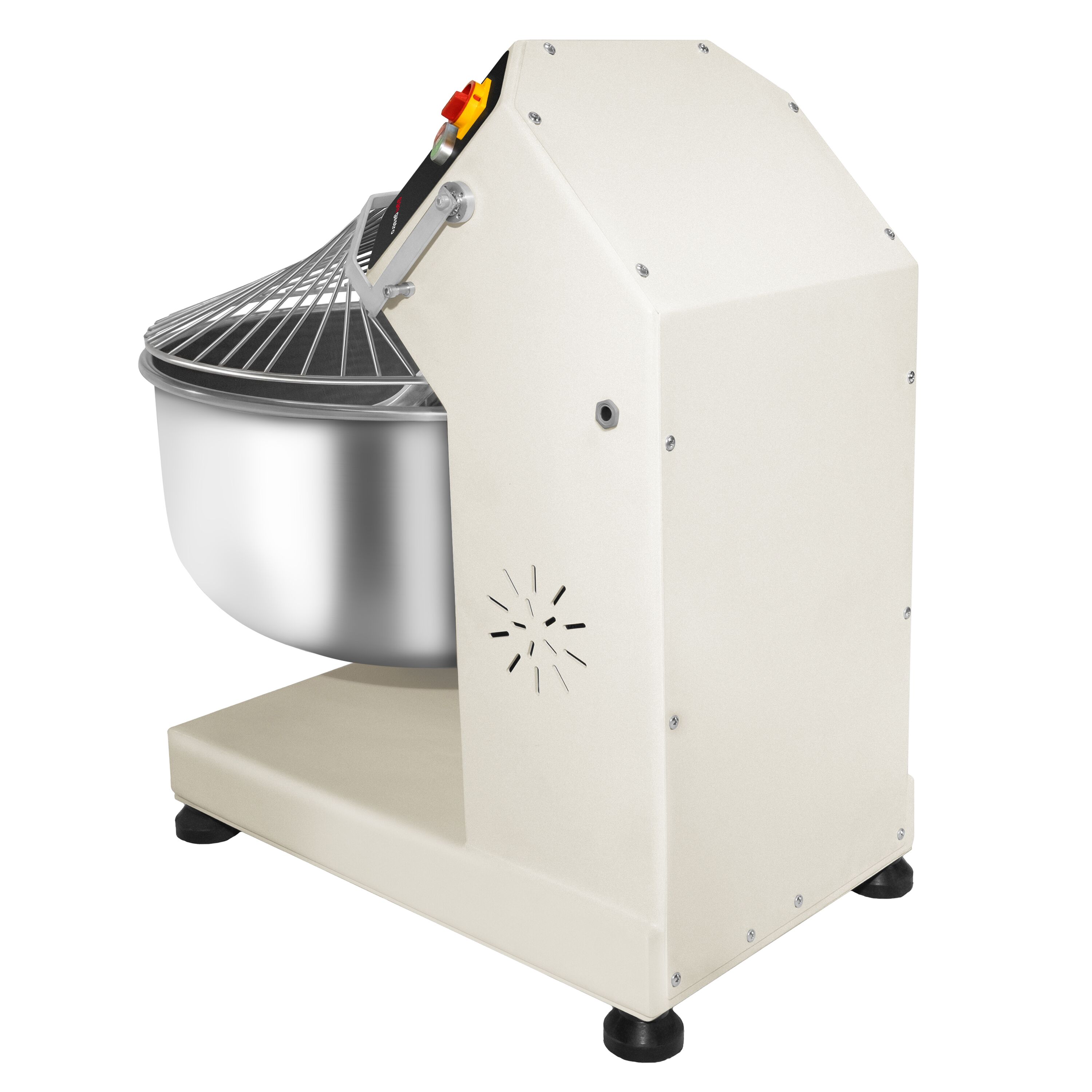 Pétrin à Pâte / Pétrin à spirale - 130 Litres / 50 kg - avec Cuve Fixe - 400 V
