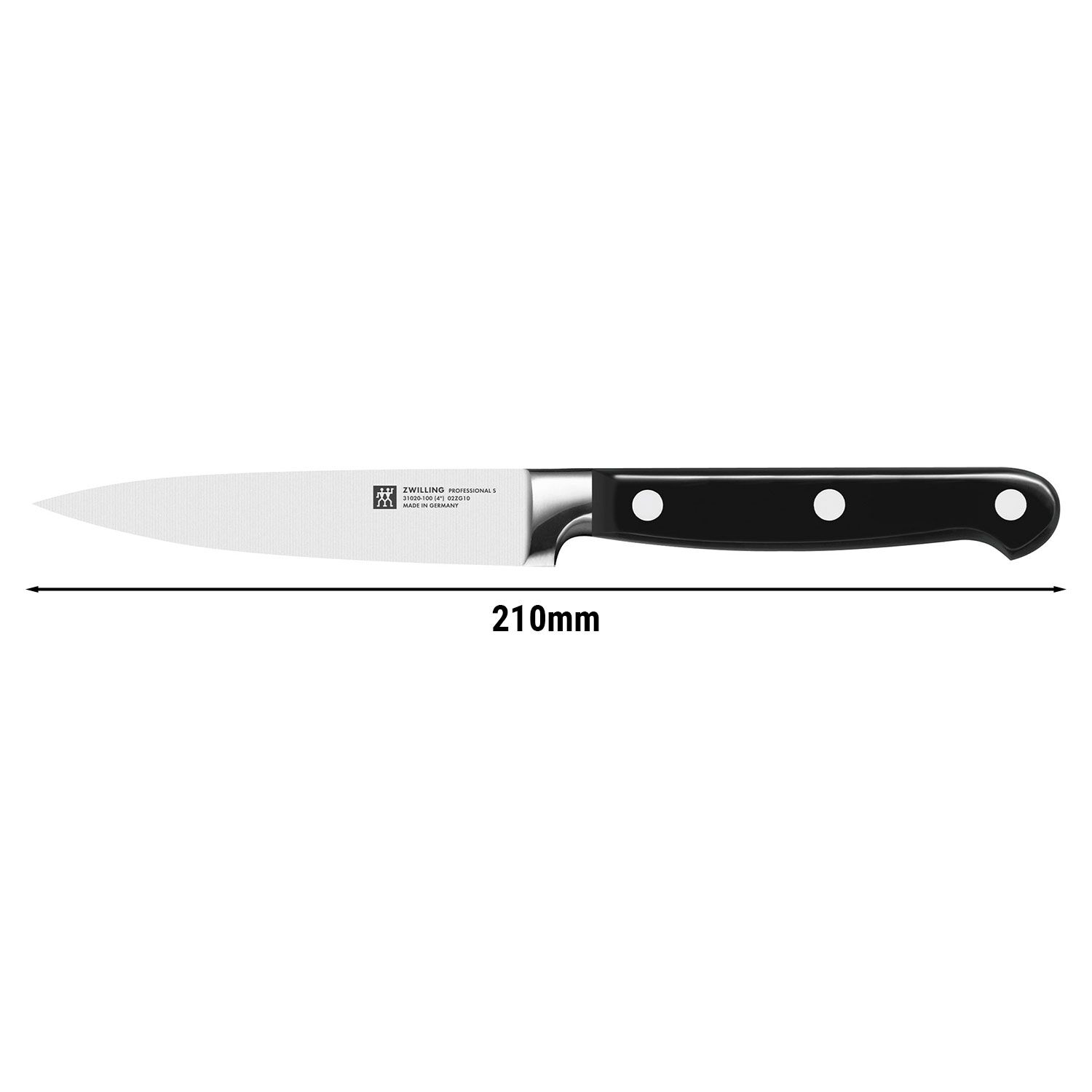 ZWILLING | Paring & Garnishing Knife – FRIODUR Steel - 100 mm - Made in Germany