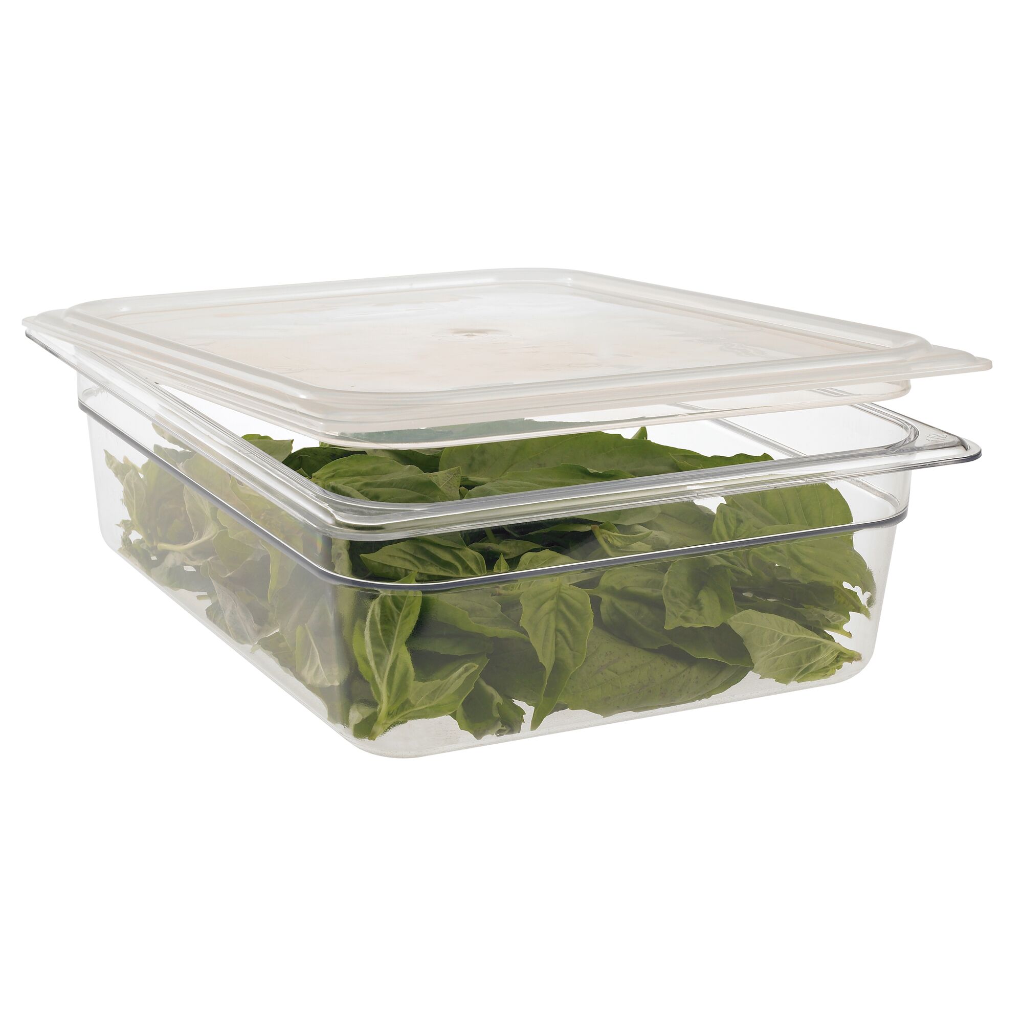 (6 pièces) CAMBRO | Couvercle GN 1/2 en polypropylène – hermétique – translucide