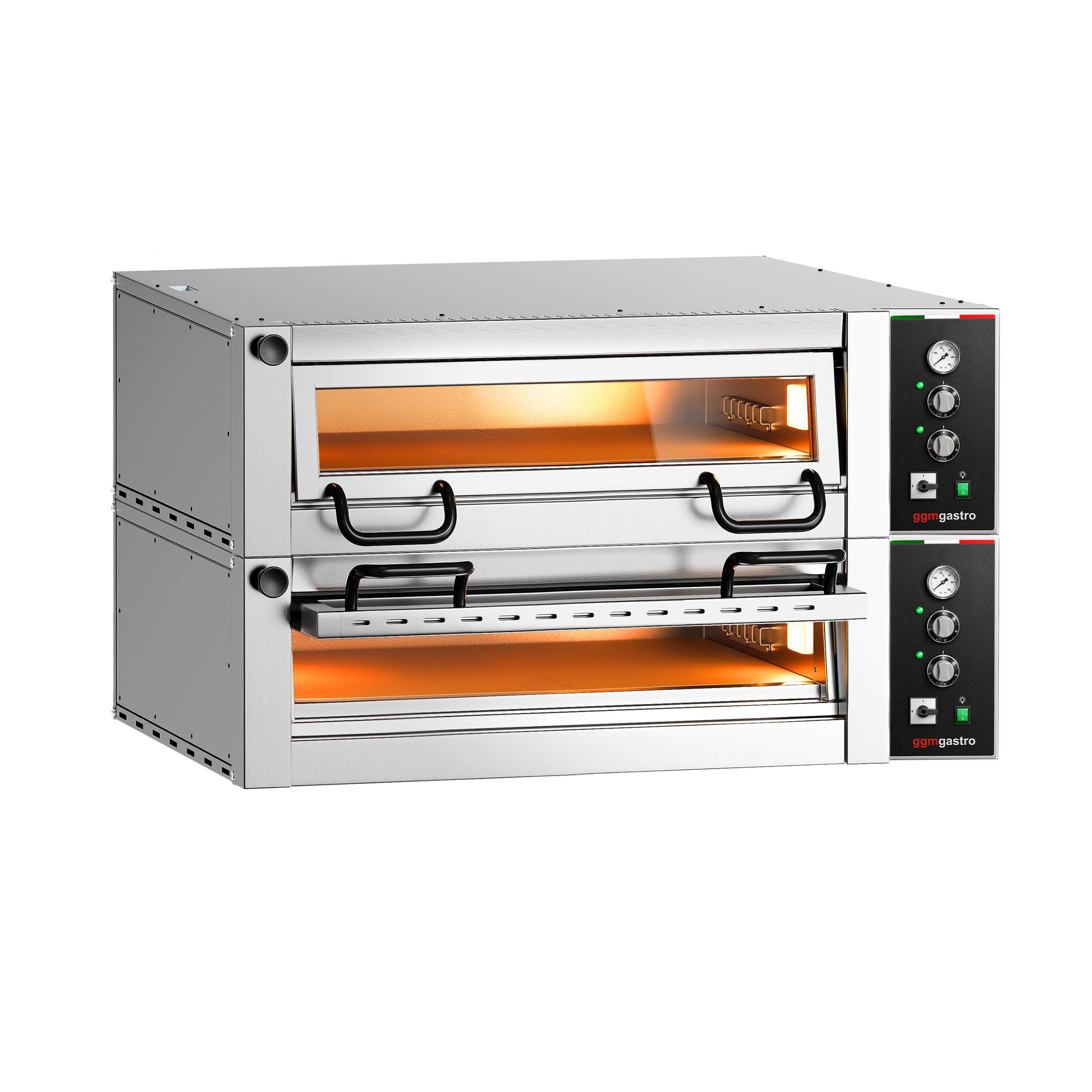 Elektro Pizzaofen Power - 4+4x 34 cm - Manuell