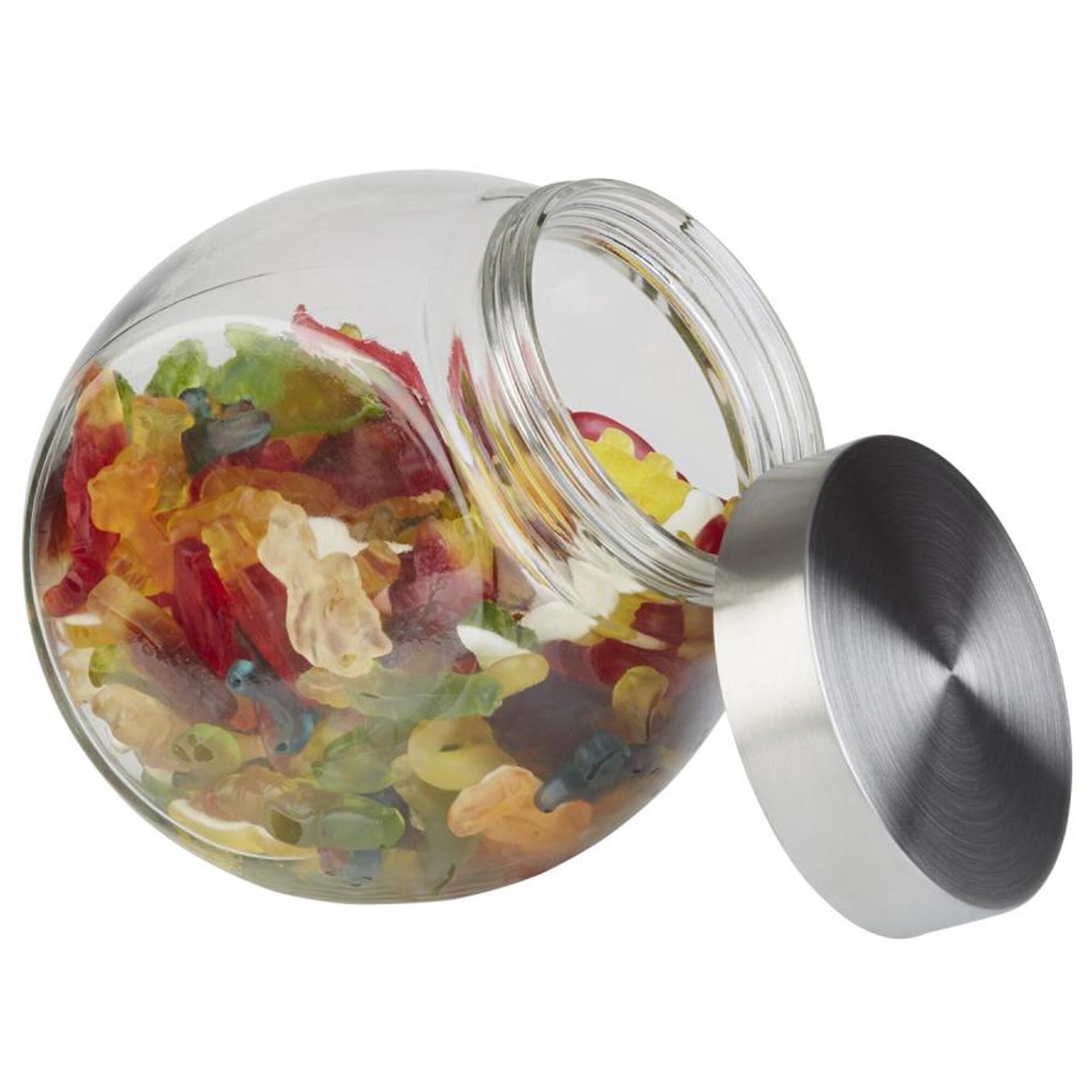 (6 pcs) Bocal de conservation - 2,2 Liter - Transparent