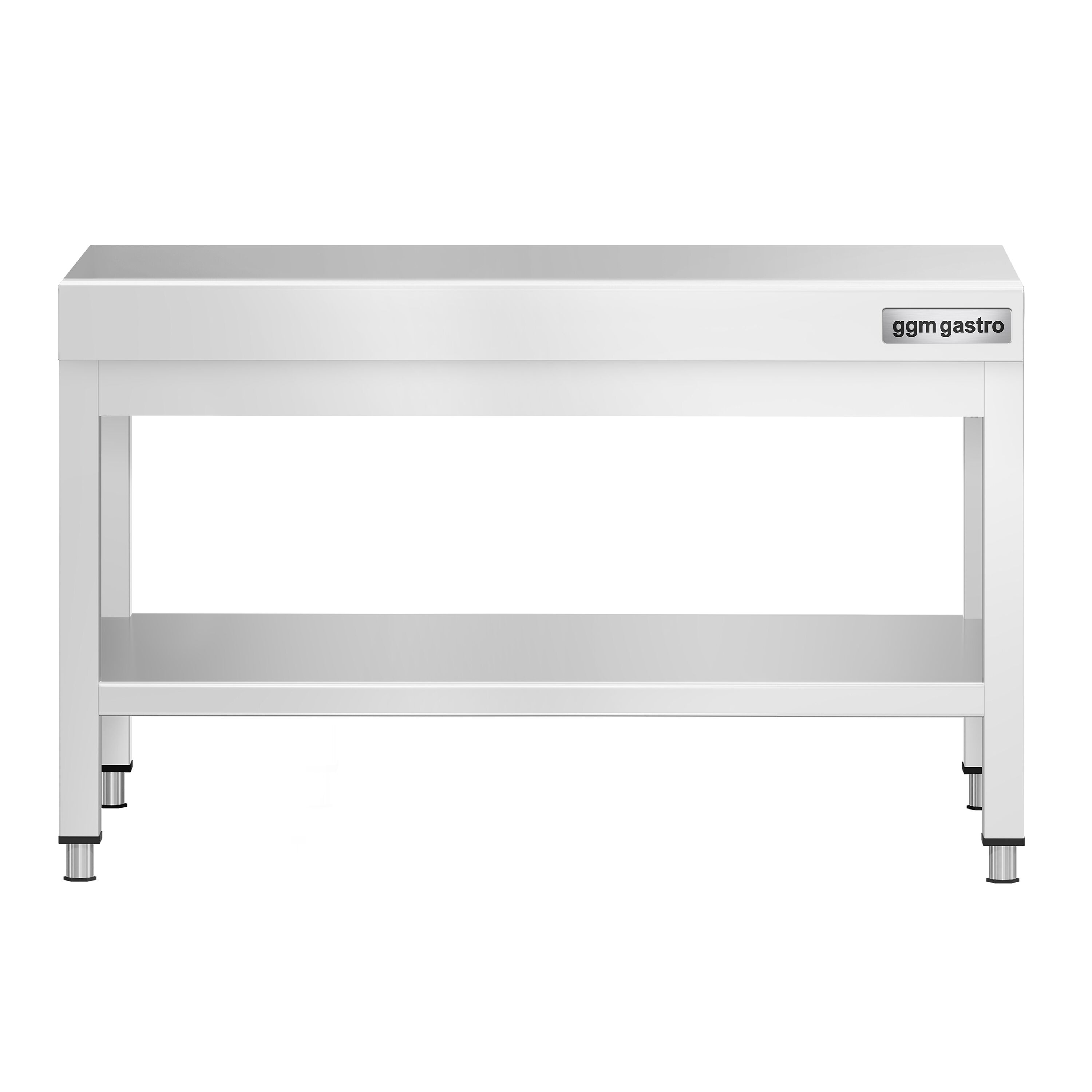 Table de travail en acier inoxydable PREMIUM - 800x600mm - avec étagère basse